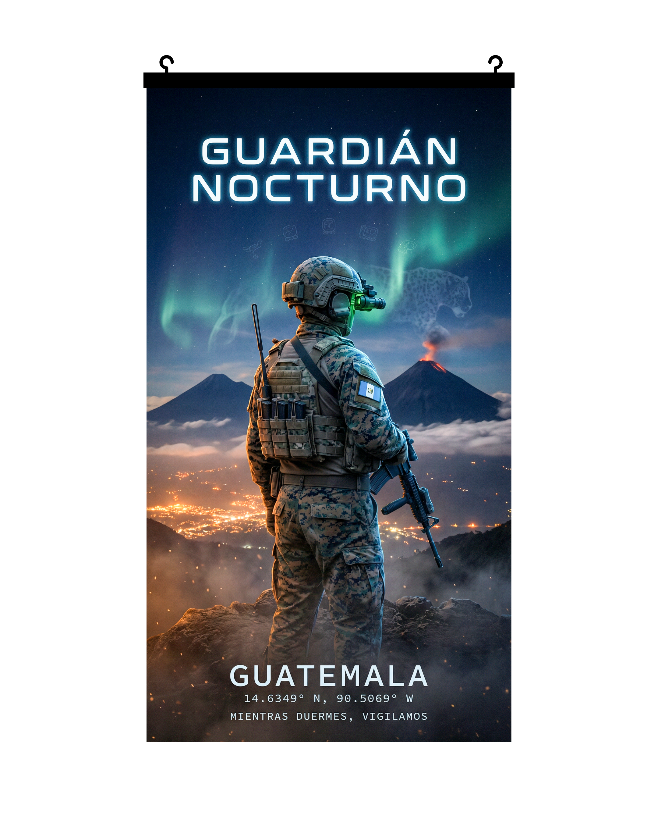 Pósters Guerrera – Mientras duermes, vigilan los de siempre