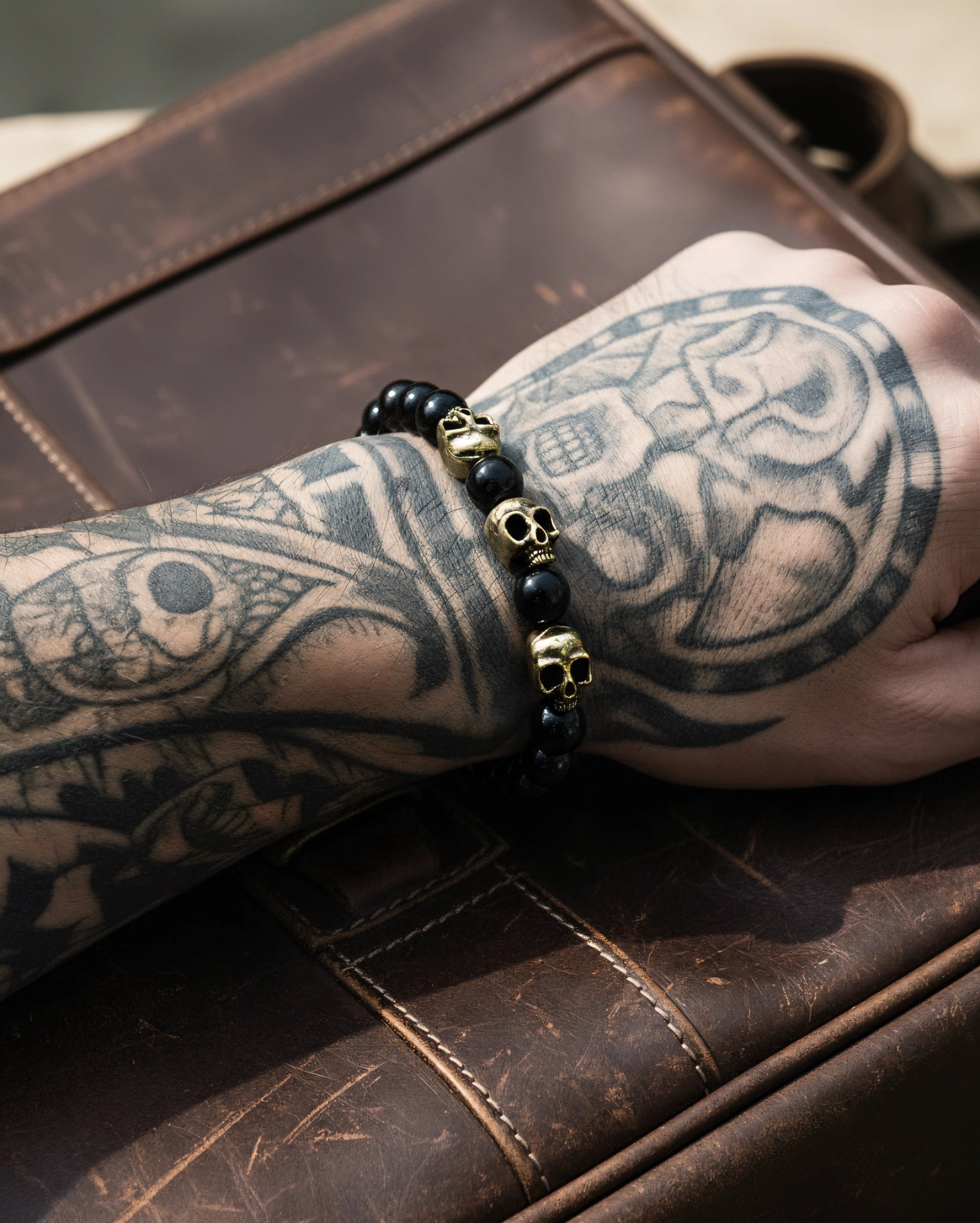 Pulsera Cráneo Alfa