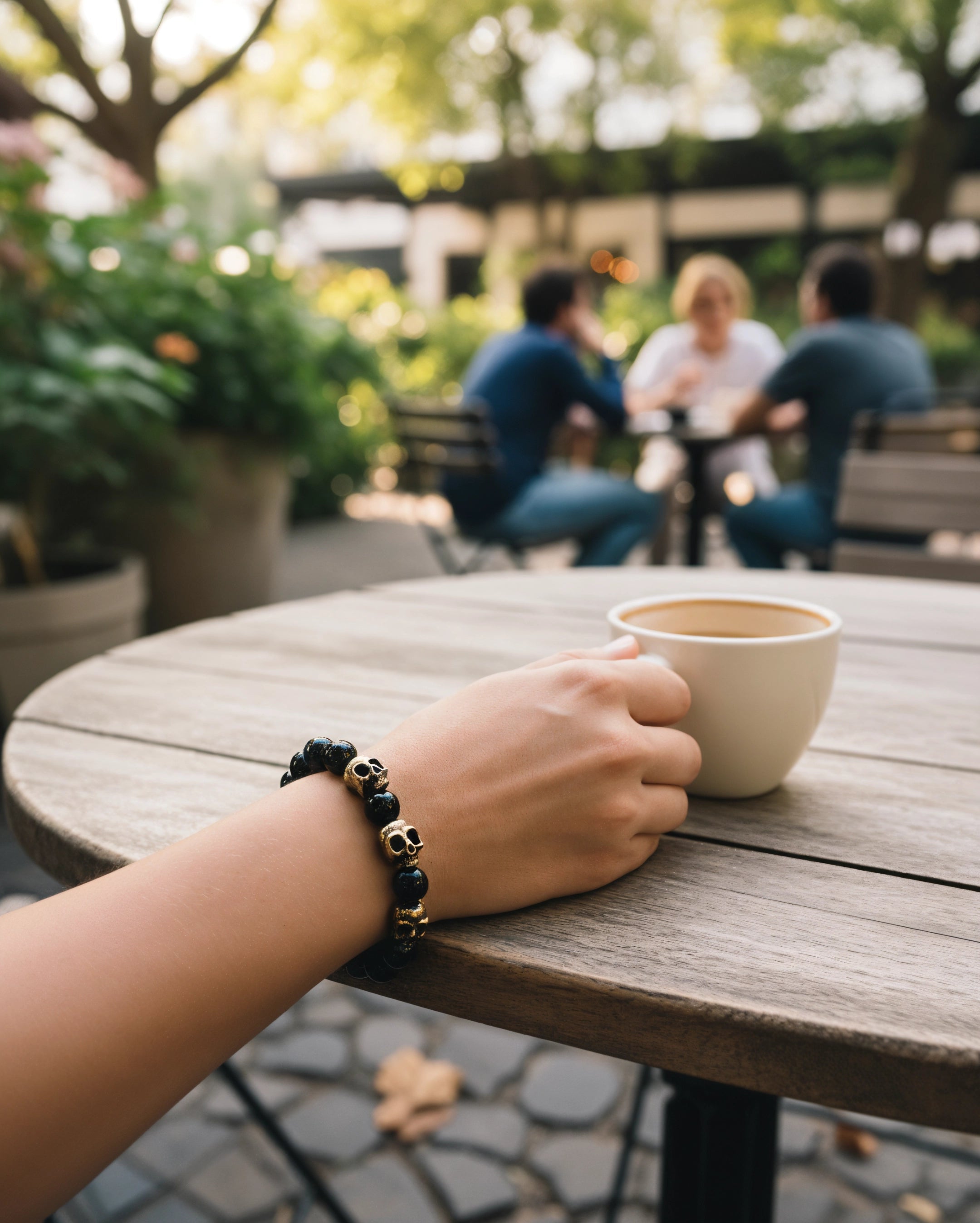 Pulsera Cráneo Alfa