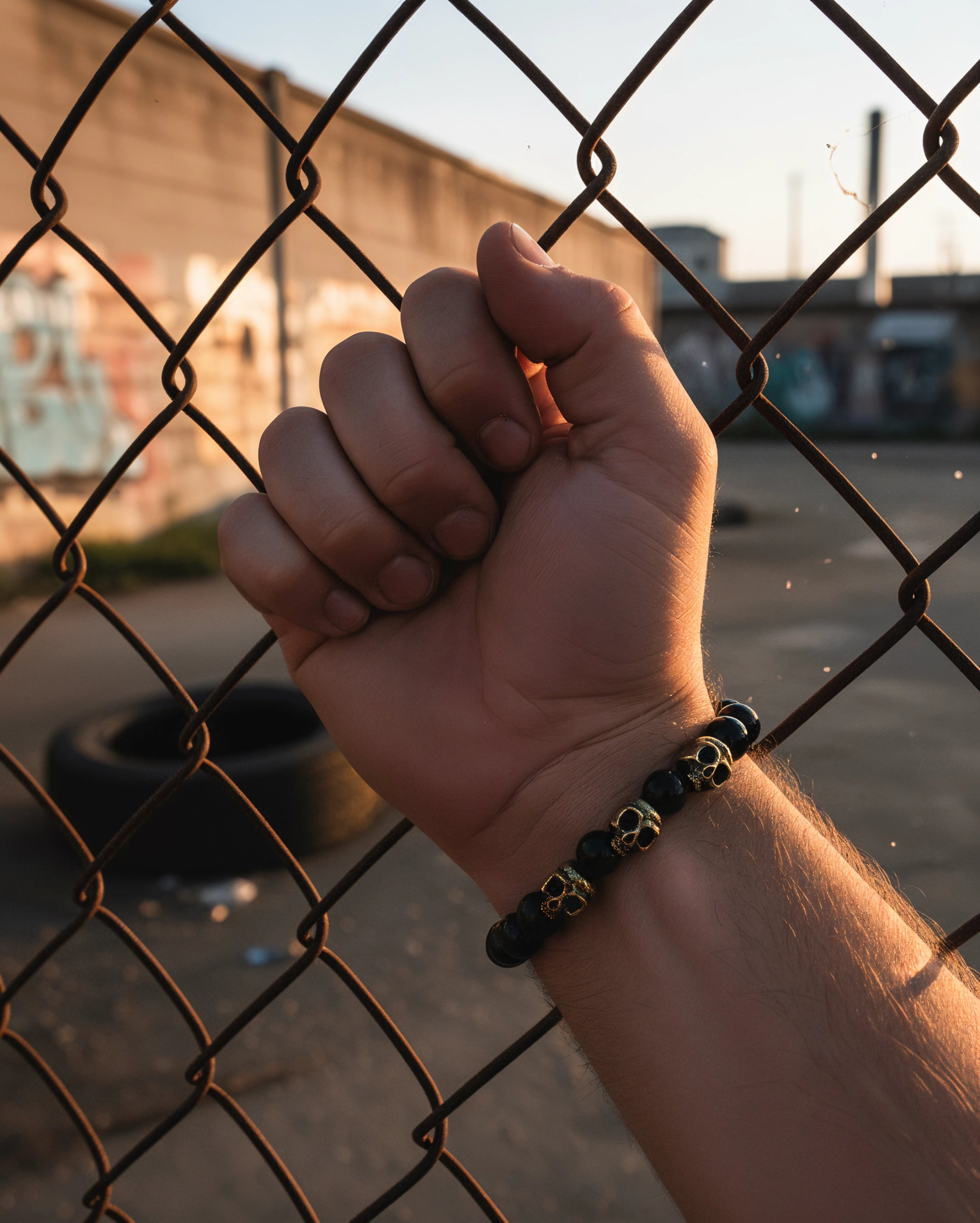 Pulsera Cráneo Alfa