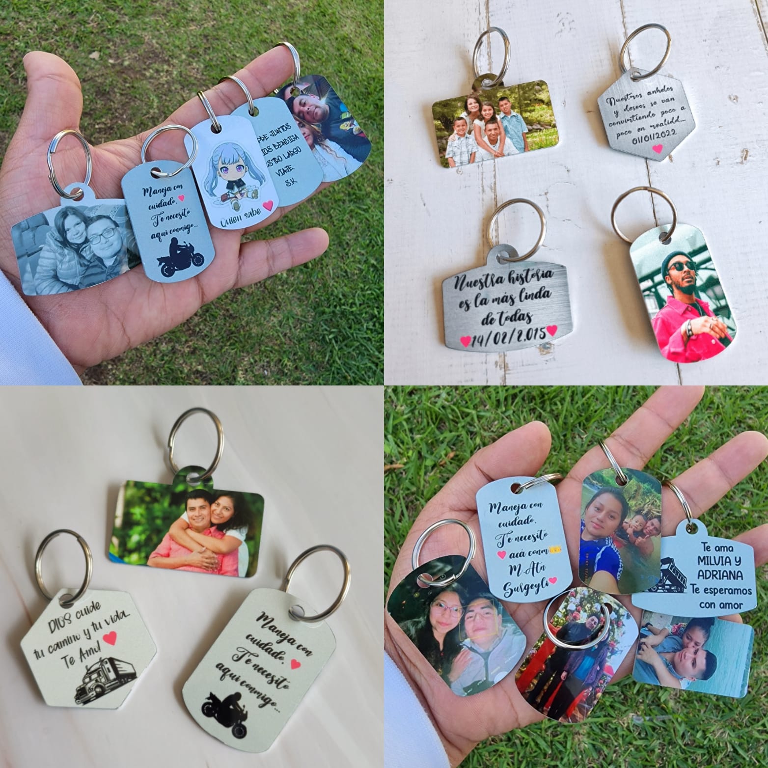 Llavero Personalizado Doble Cara