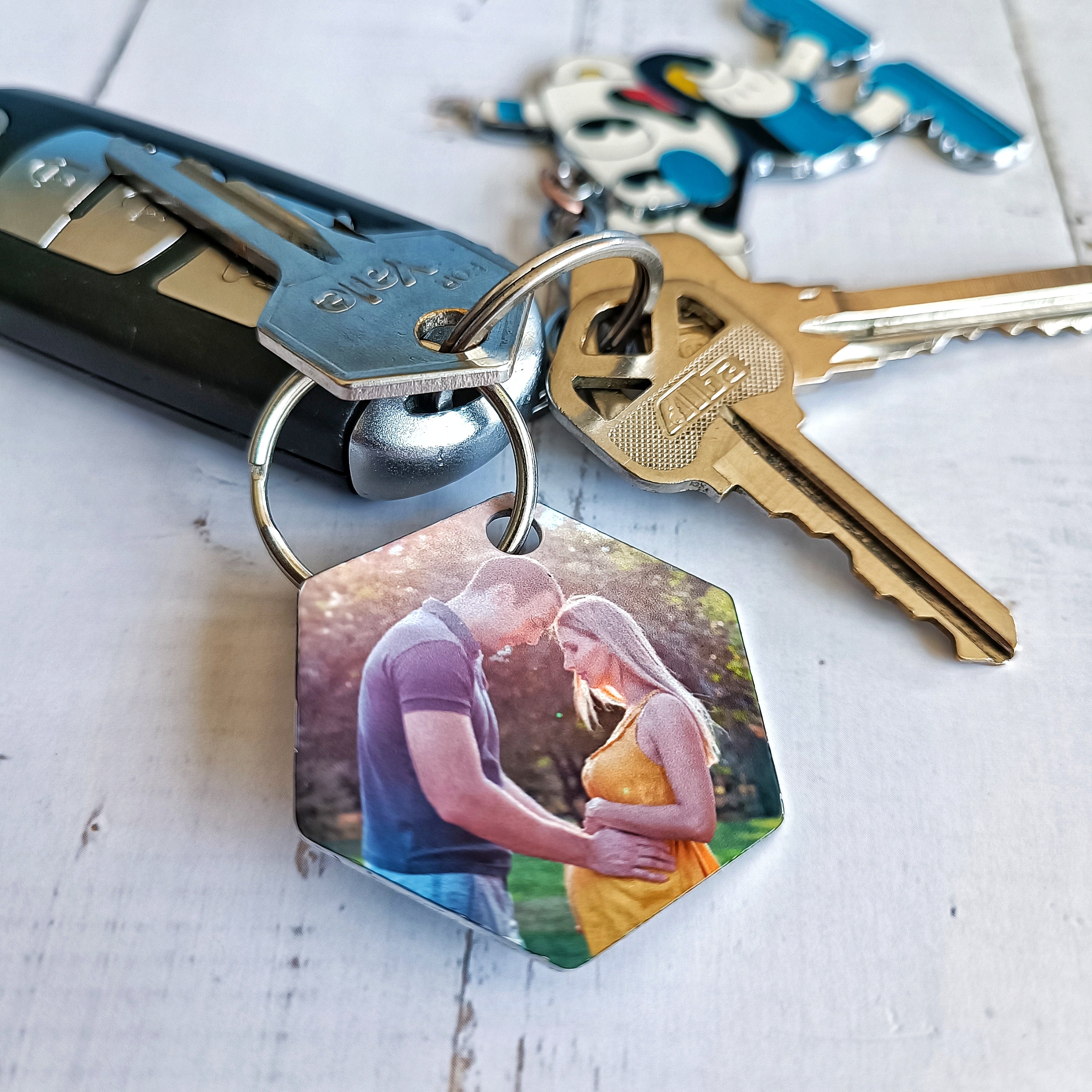 Llavero Personalizado Doble Cara