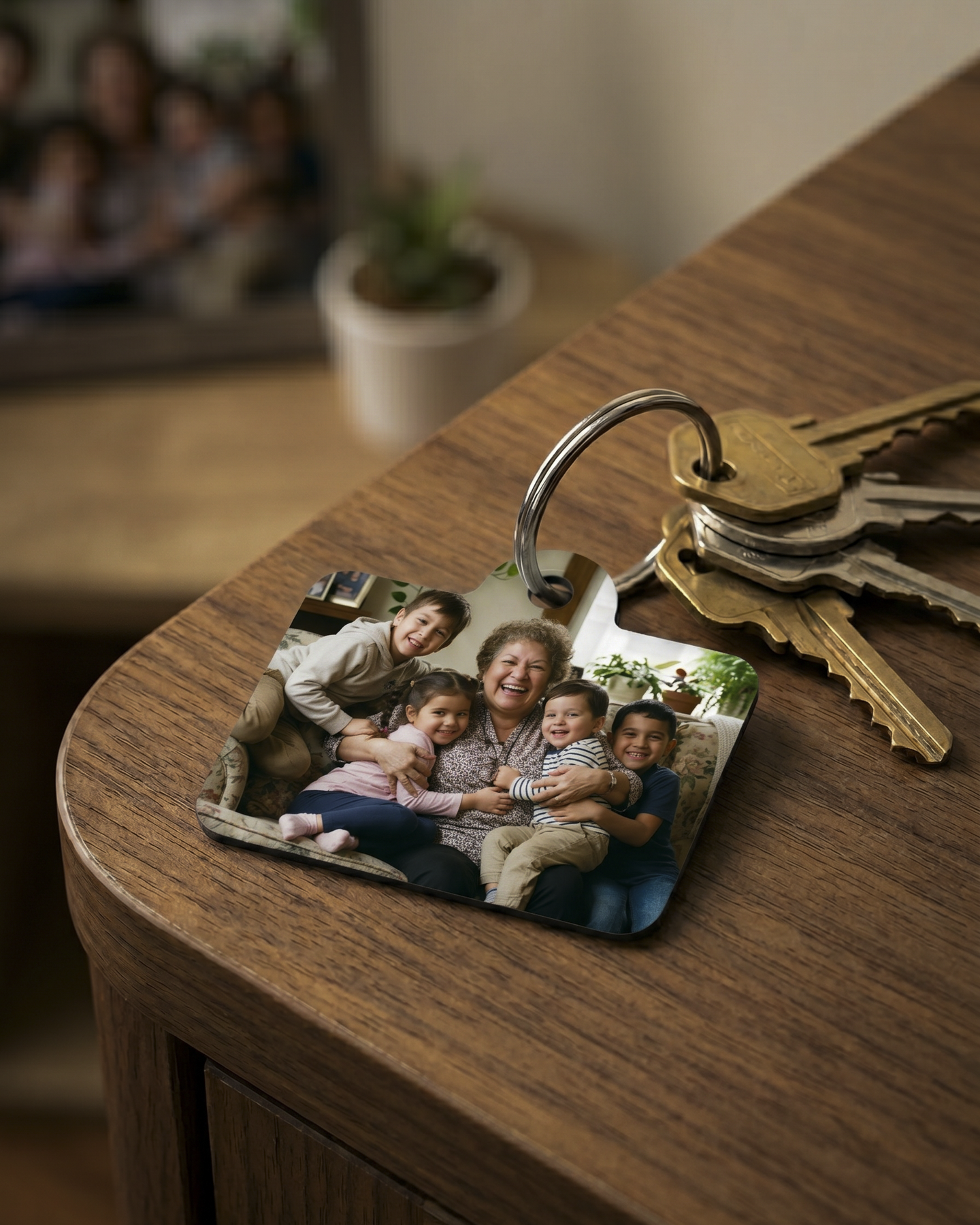 Llavero Personalizado – Foto y Mensaje