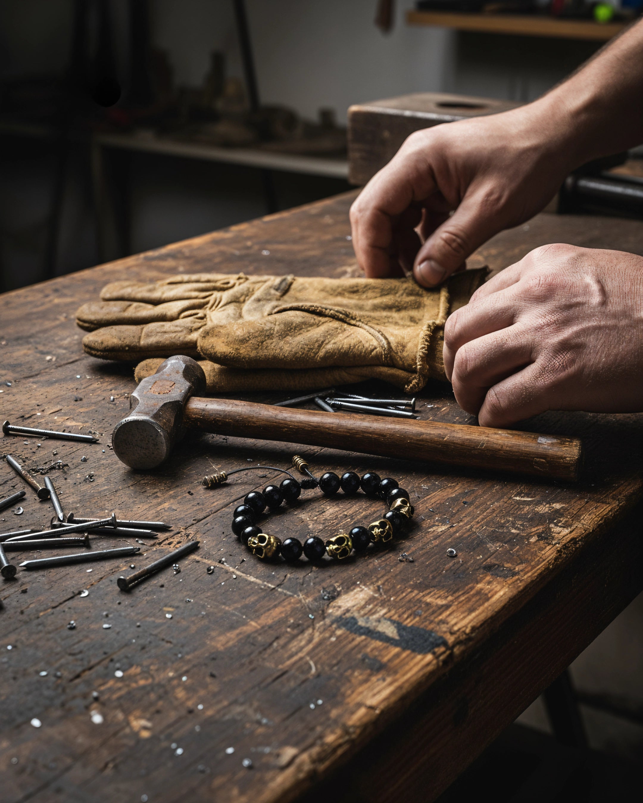 Pulsera Cráneo Alfa