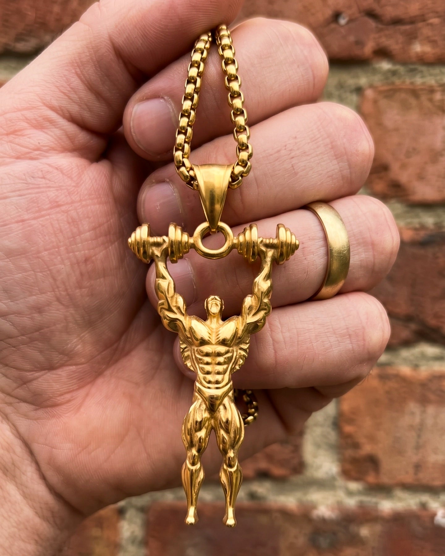 Collar Gym King – Dorado