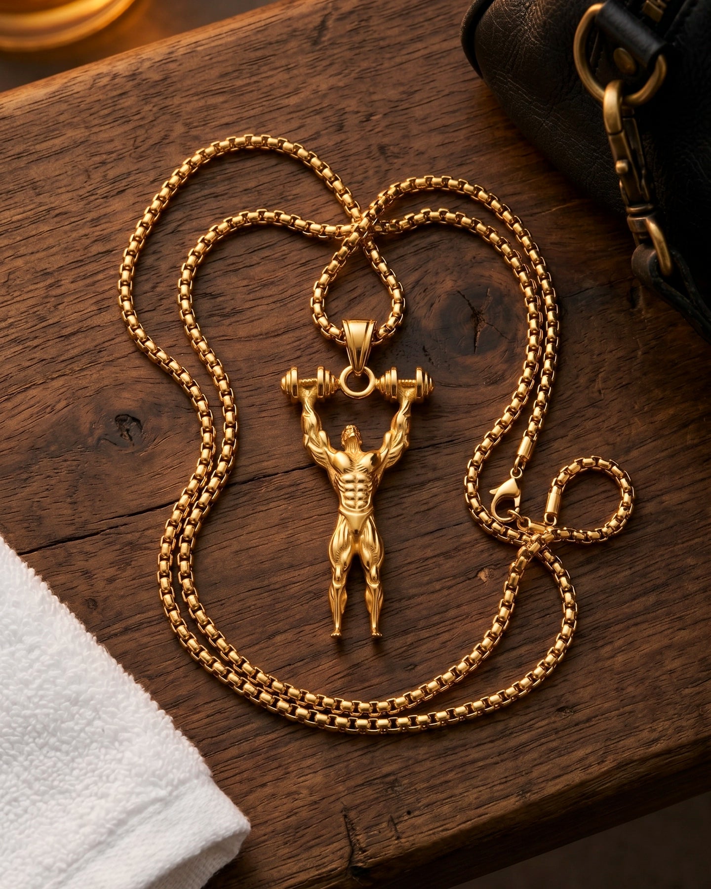 Collar Gym King – Dorado
