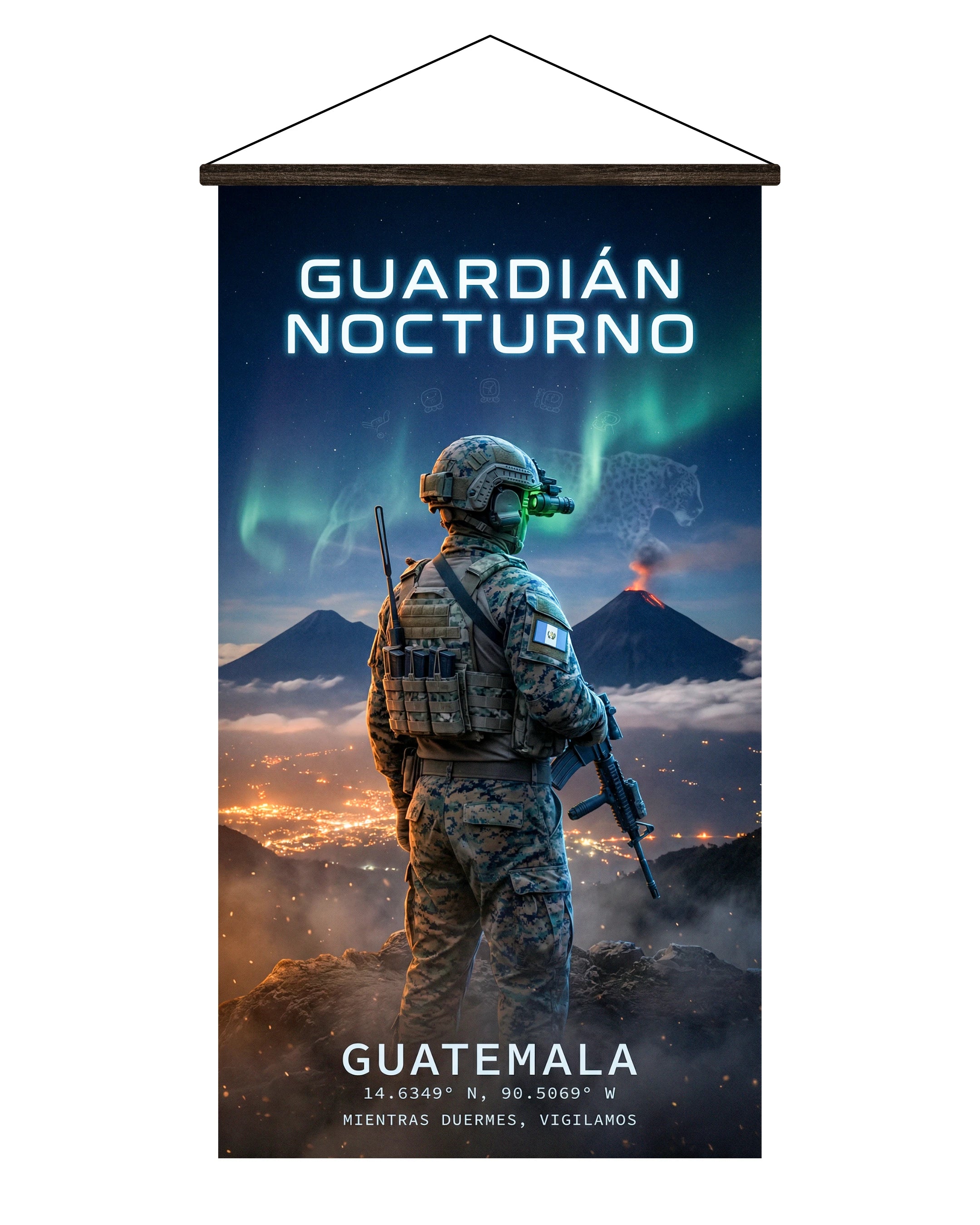 Pósters Guerrera – Mientras duermes, vigilan los de siempre