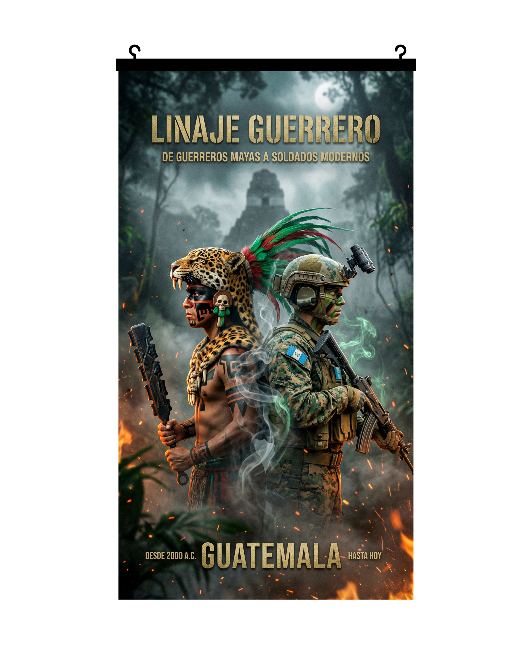 Pósters Guerrera – Mientras duermes, vigilan los de siempre