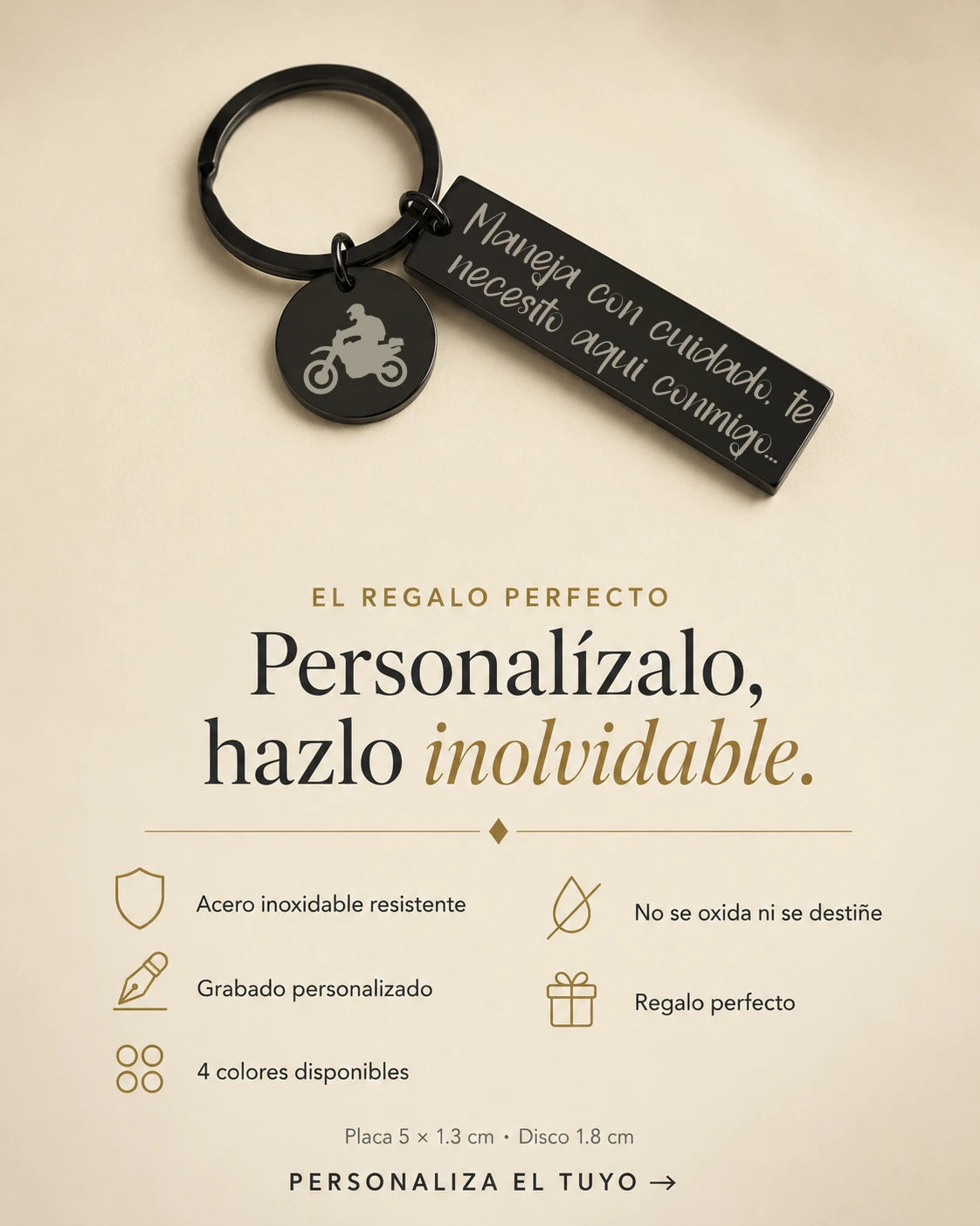 Llavero personalizado - Momentos únicos