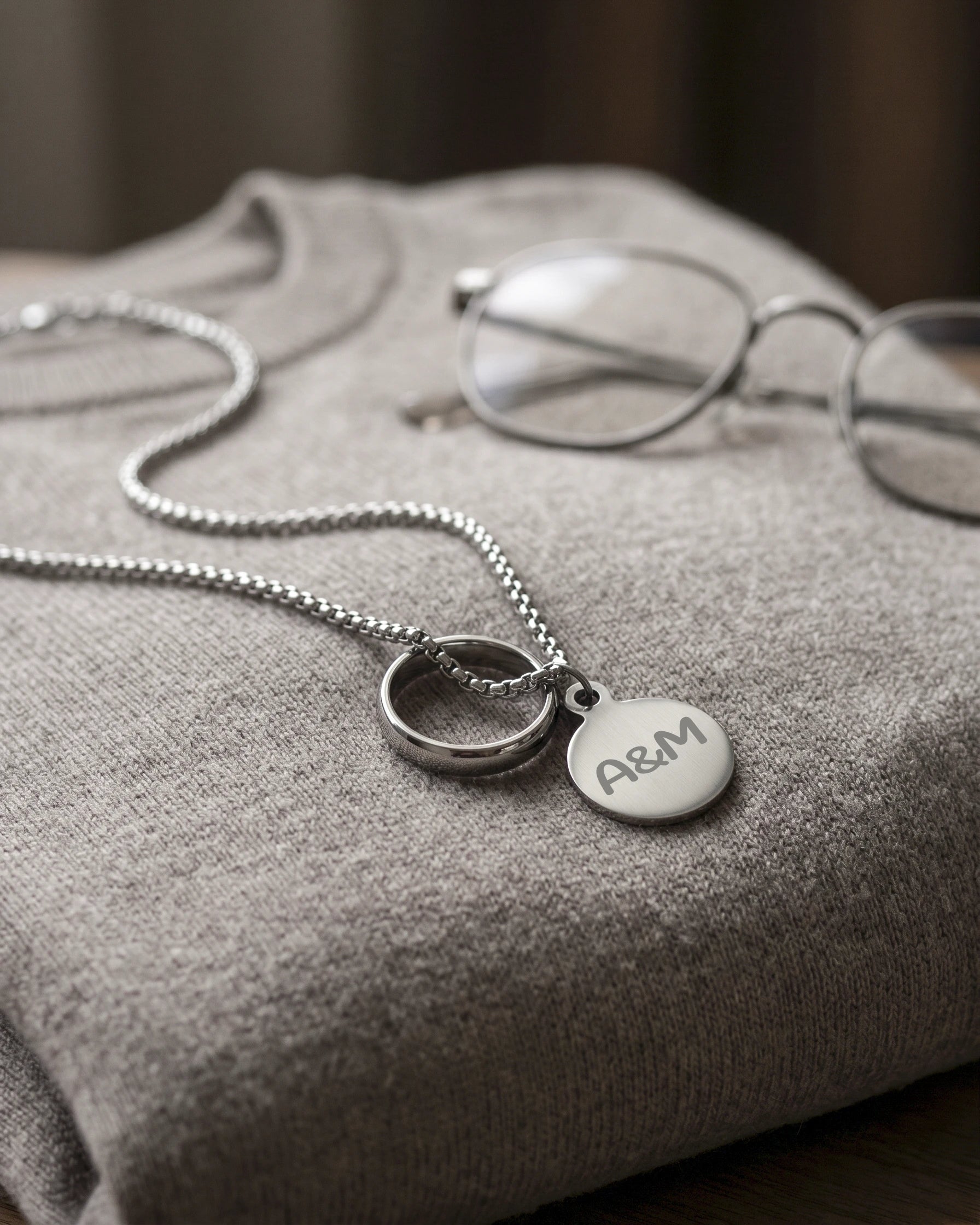 Collar Vínculo – Grabado a Láser