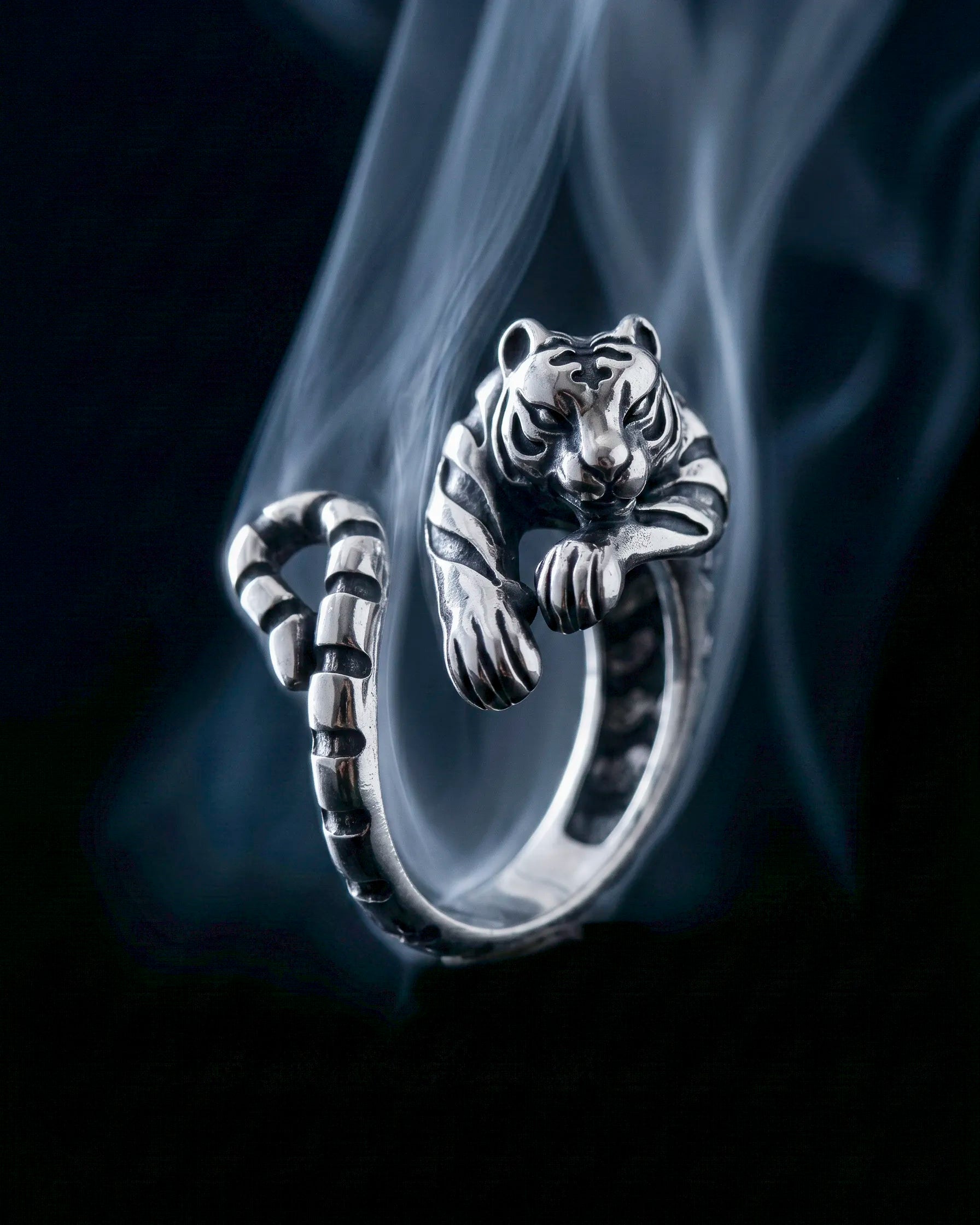 Anillo Tigre Salvaje – Ajustable