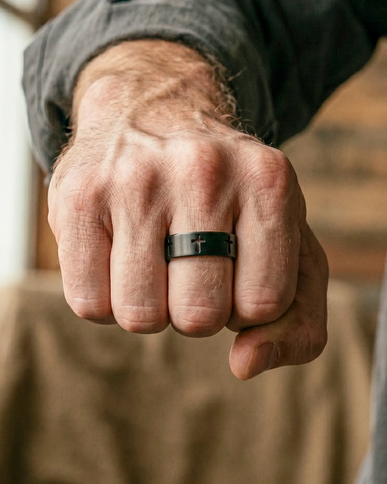 Anillo Cruces – Black Edition