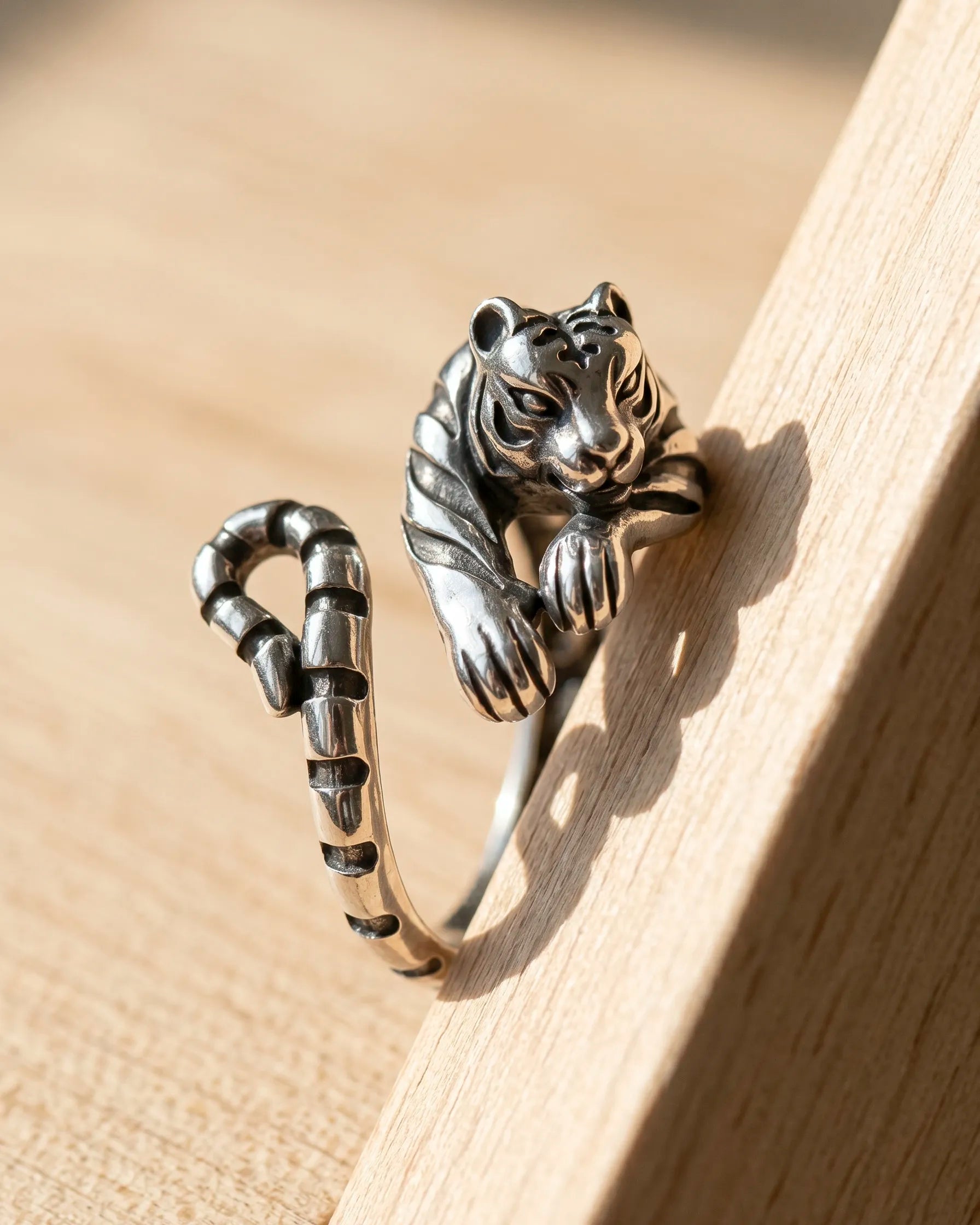 Anillo Tigre Salvaje – Ajustable