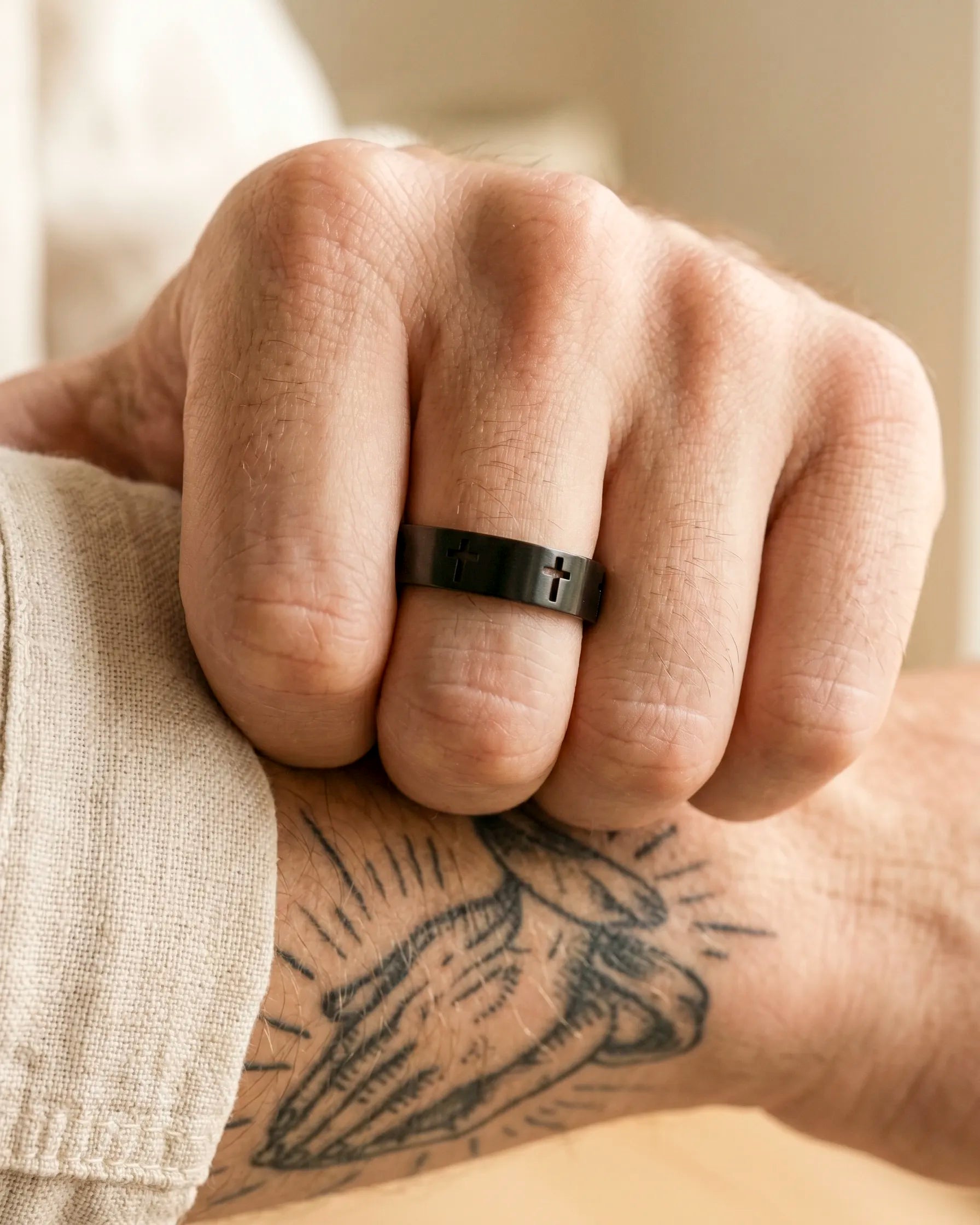 Anillo Cruces – Black Edition