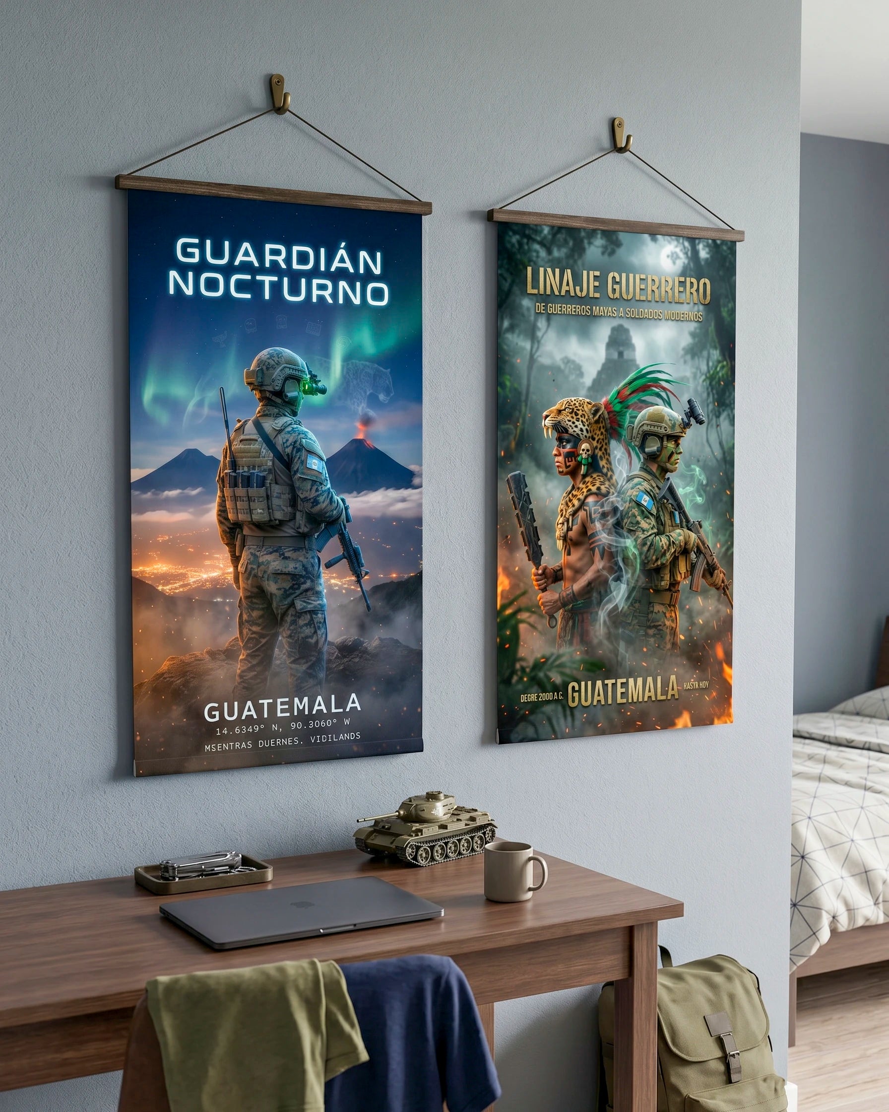 Pósters Guerrera – Mientras duermes, vigilan los de siempre