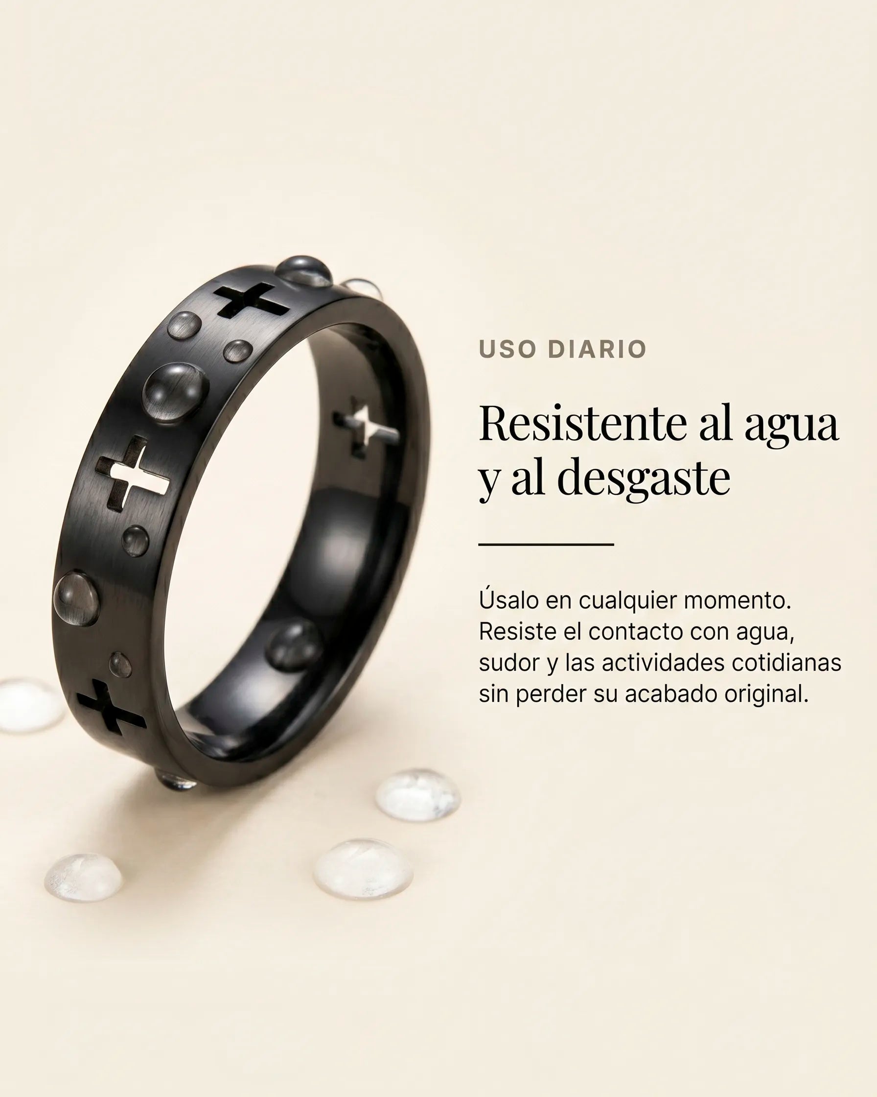 Anillo Cruces – Black Edition