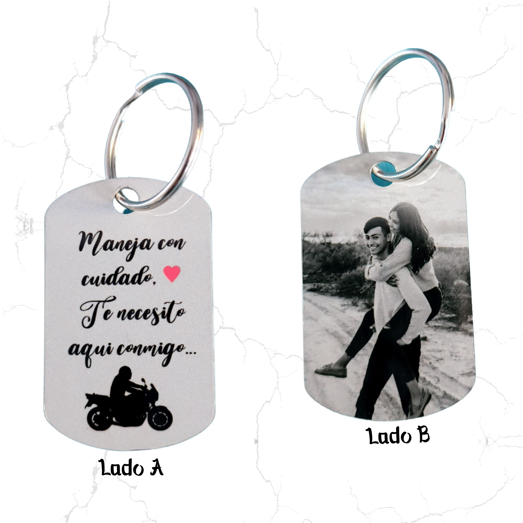 Llavero Personalizado Doble Cara