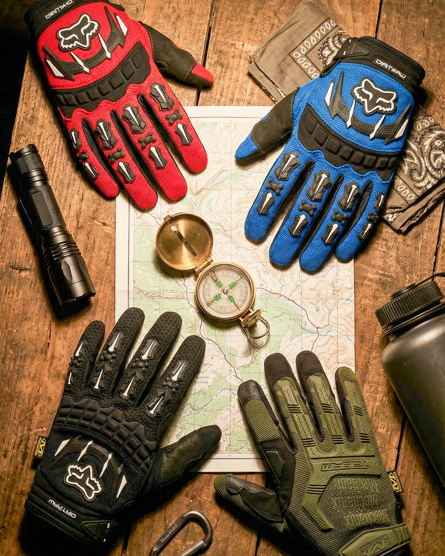Guantes Fox & Mechanix – Agarre y Protección Total