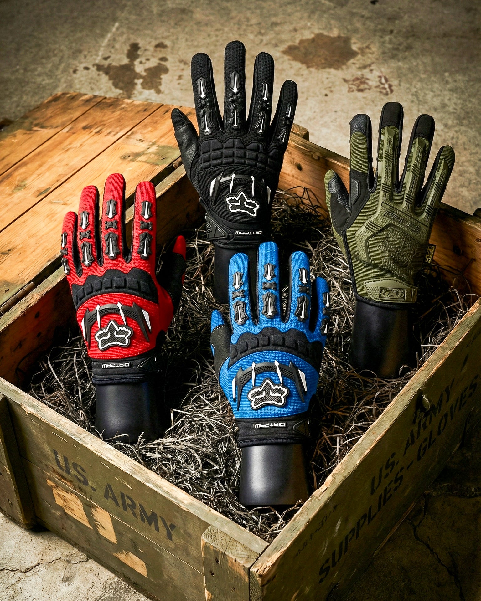 Guantes Fox & Mechanix – Agarre y Protección Total
