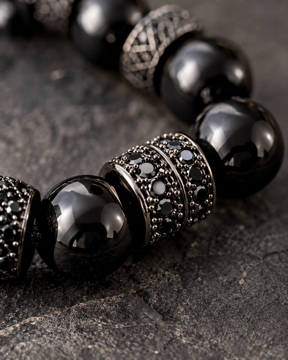 Pulsera Calavera Ojos de Fuego