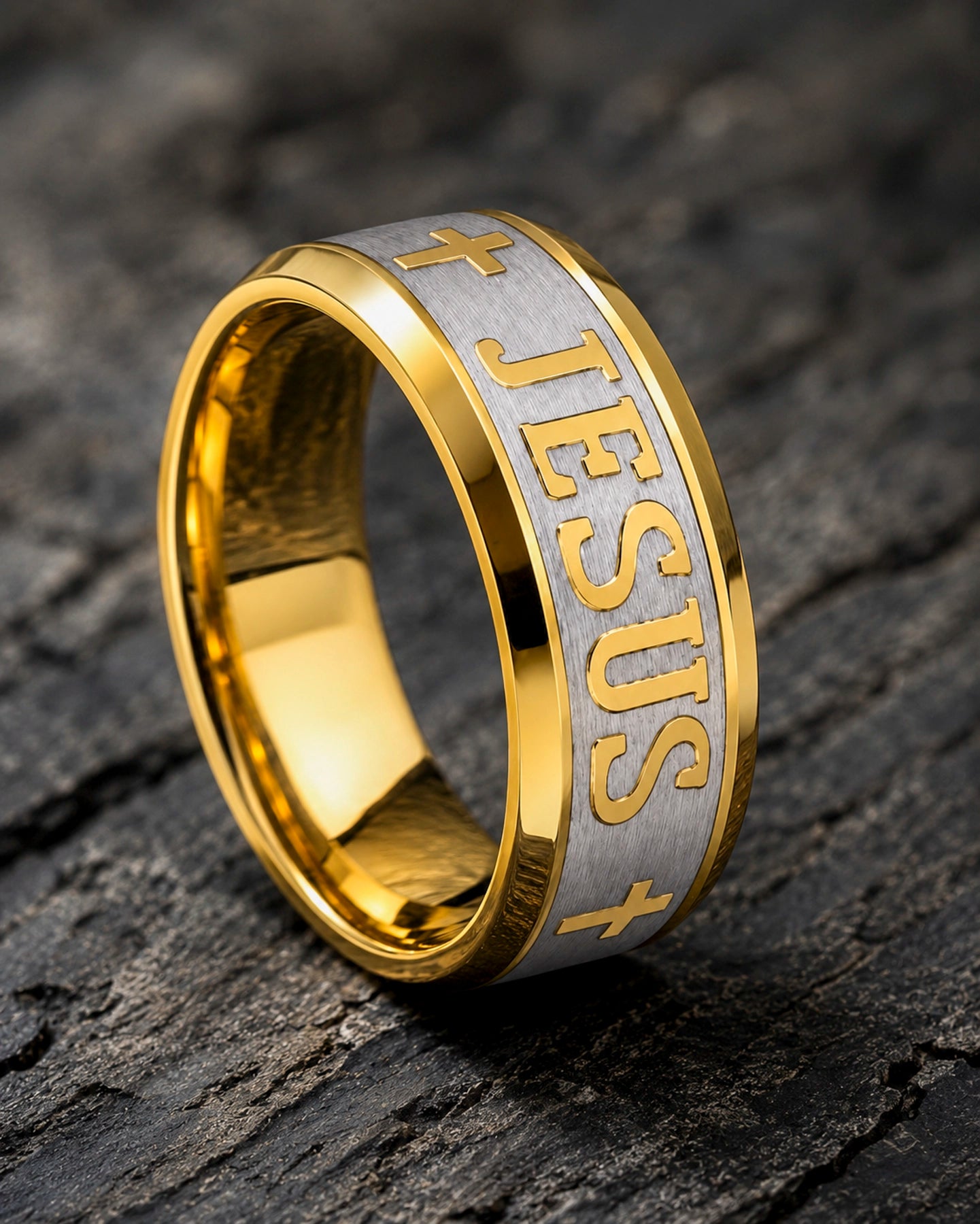Anillo Guerrero – Fe y Acero