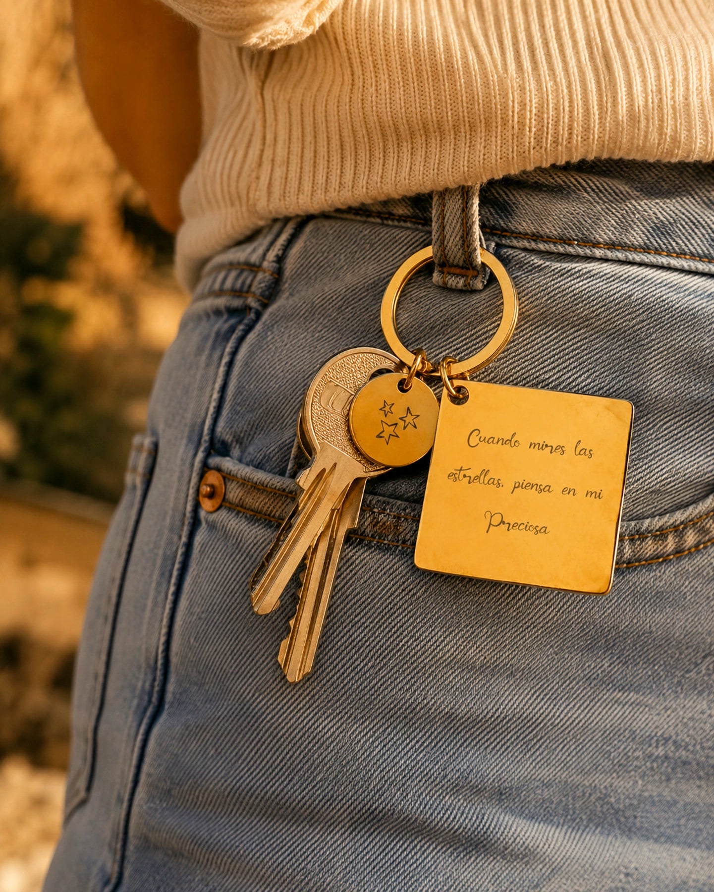 Llavero Siempre Contigo – Personalizado a Láser