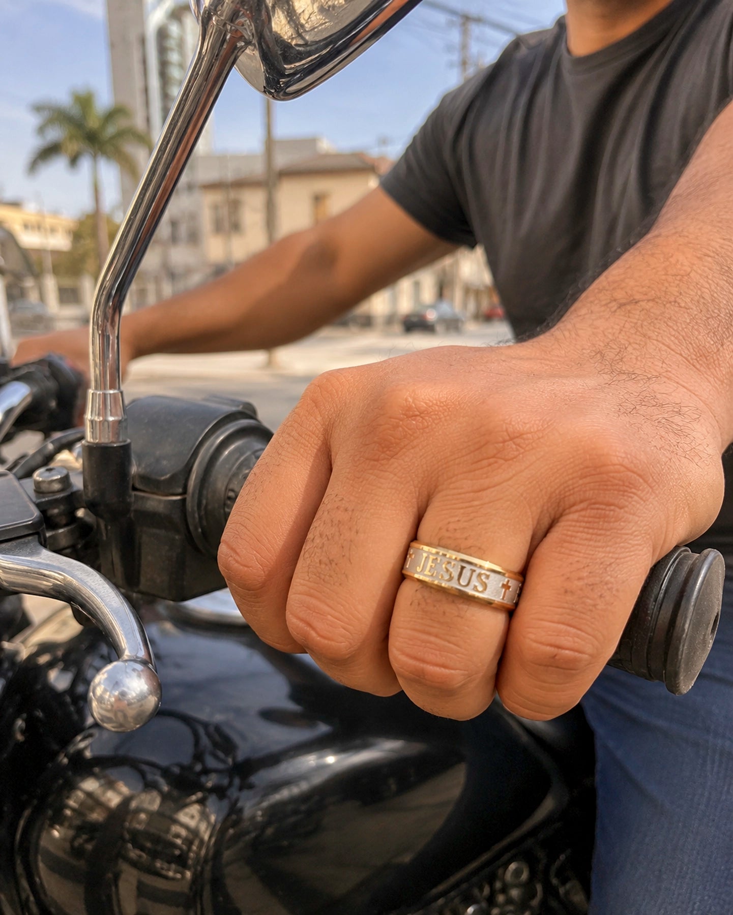Anillo Guerrero – Fe y Acero