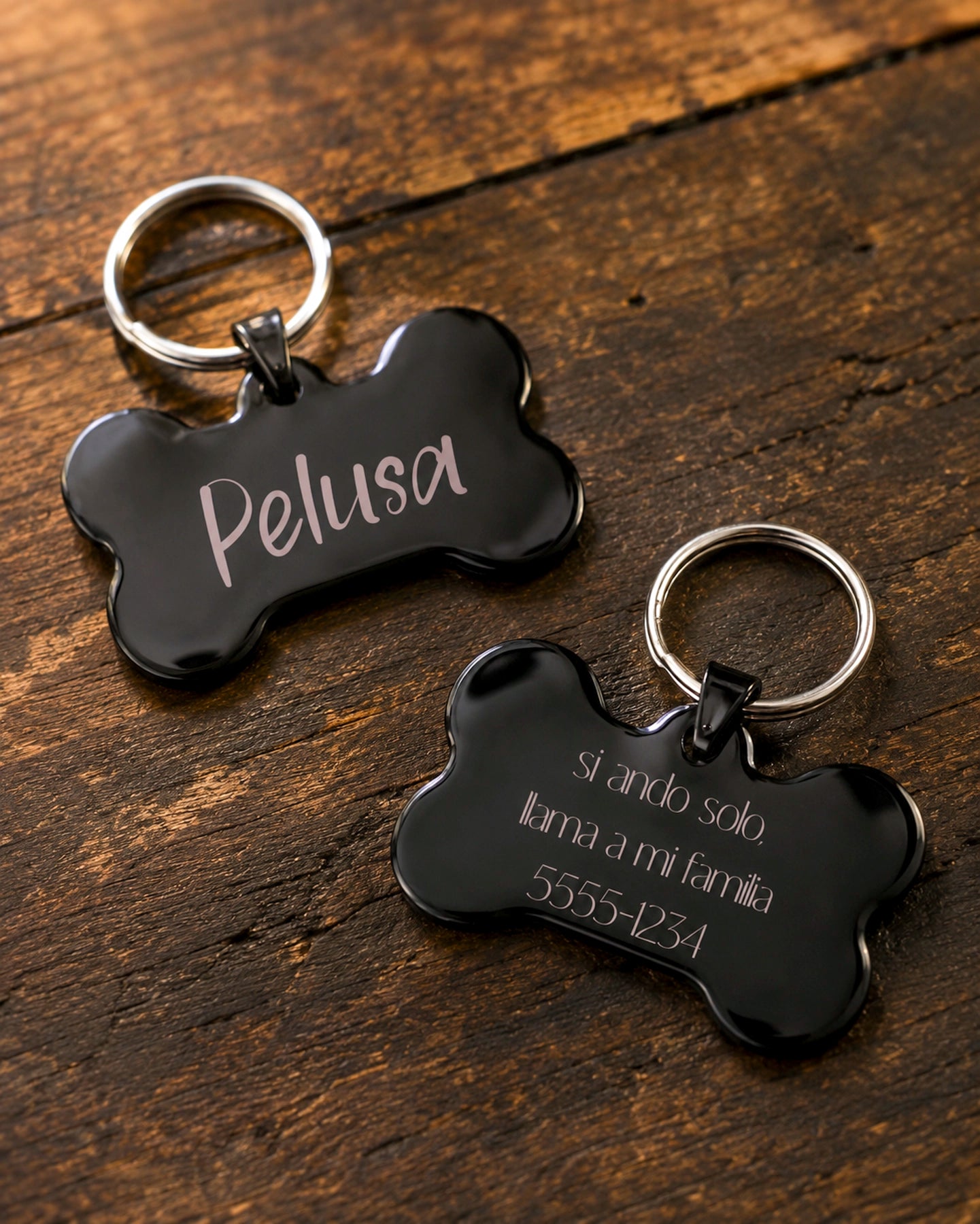 Placa para Mascota – Personalizada a Láser