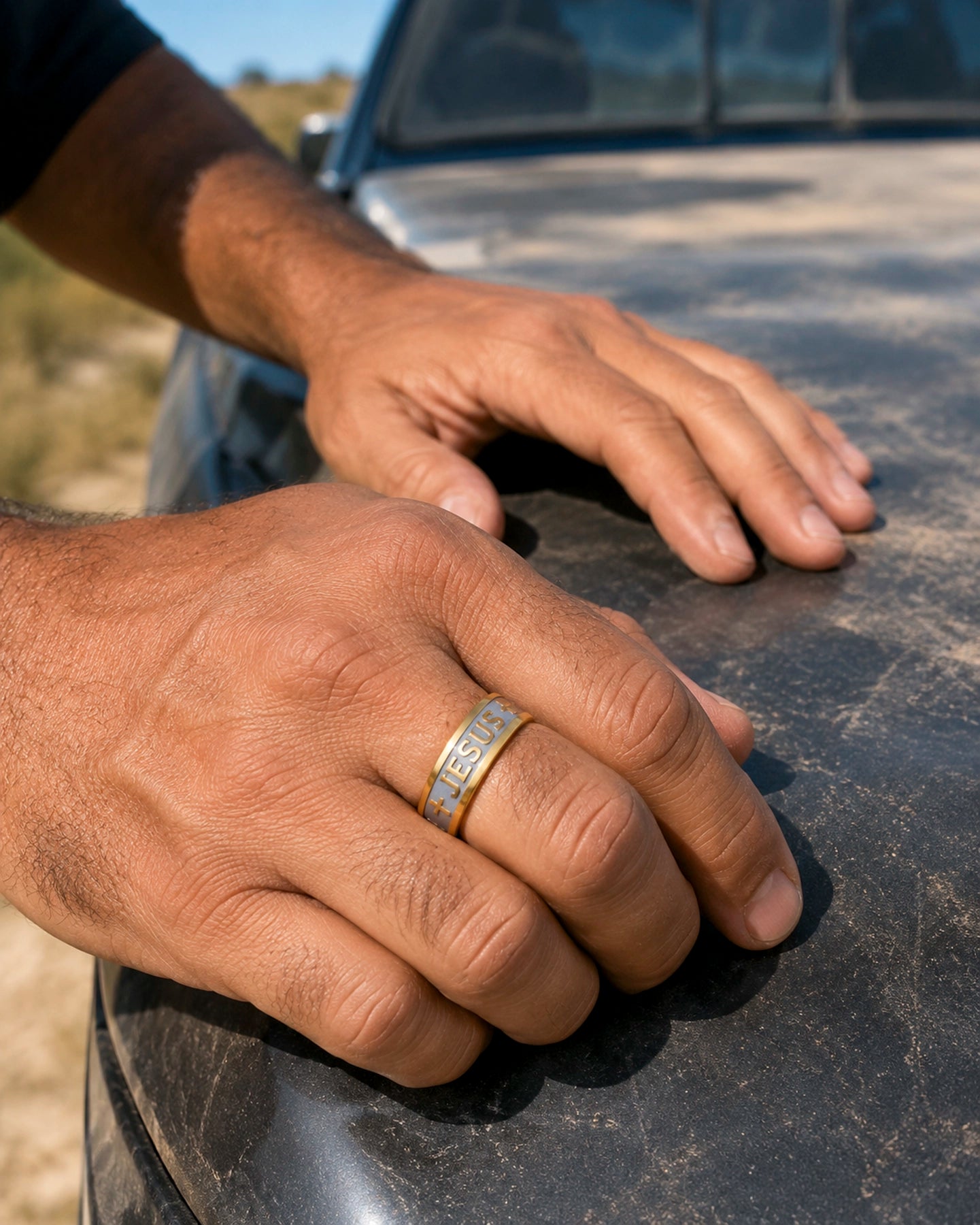 Anillo Guerrero – Fe y Acero