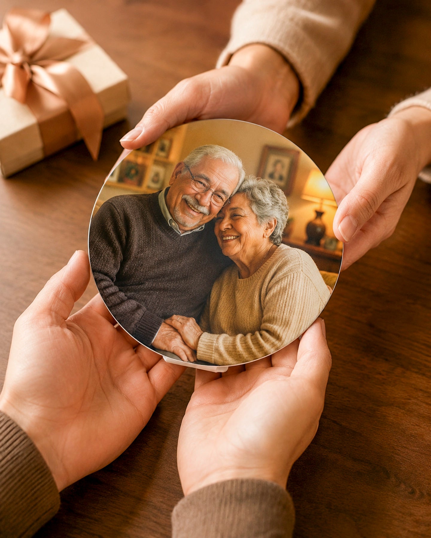 Placa Display de Foto – Personalizado