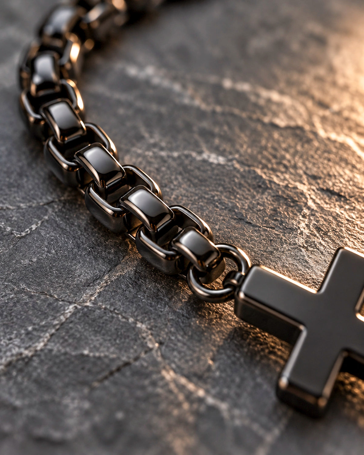 Pulseras Cruz Lisa