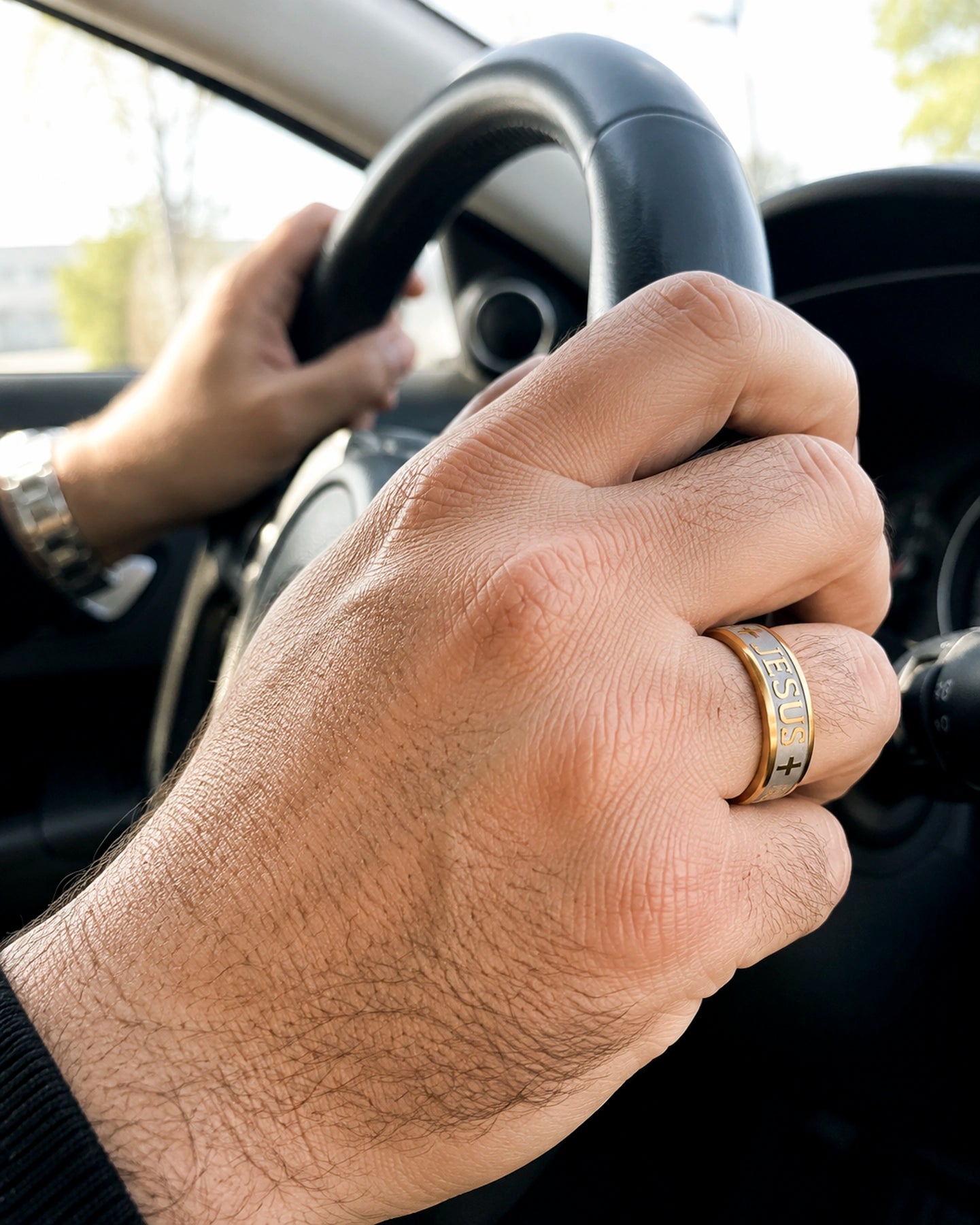 Anillo Guerrero – Fe y Acero