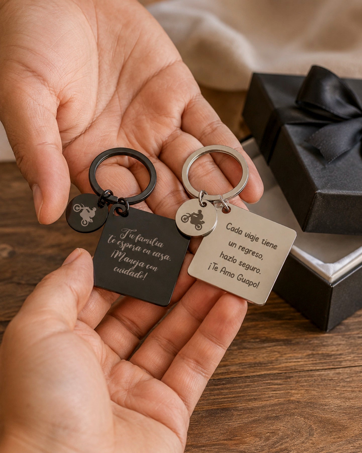 Llavero Siempre Contigo – Personalizado a Láser