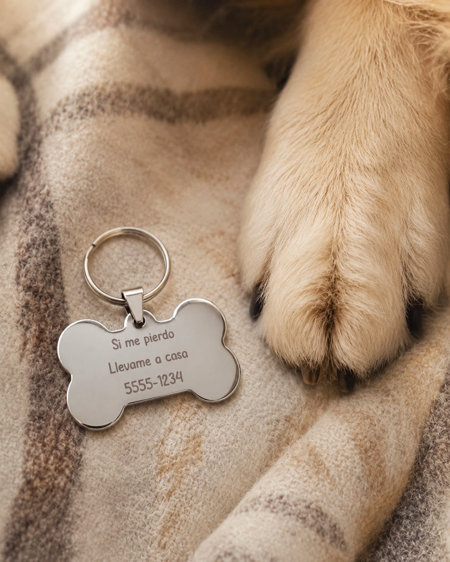 Placa para Mascota – Personalizada a Láser