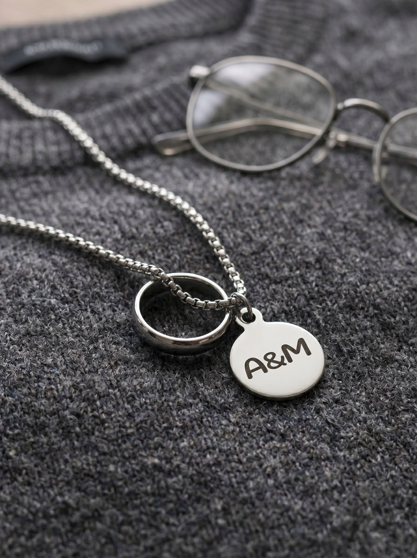 Collar Vínculo – Grabado a Láser