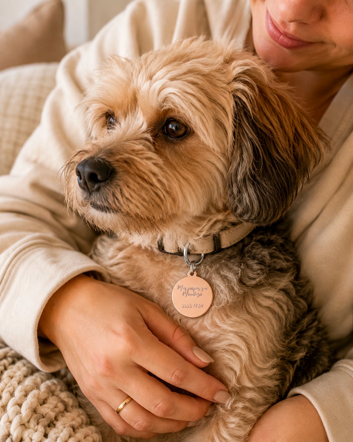 Placa para Mascota – Personalizada a Láser