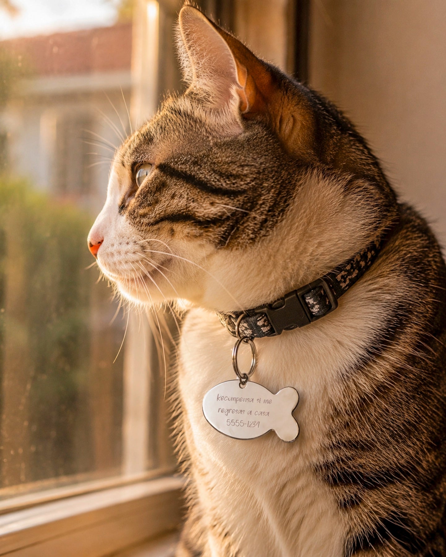 Placa para Mascota – Personalizada a Láser