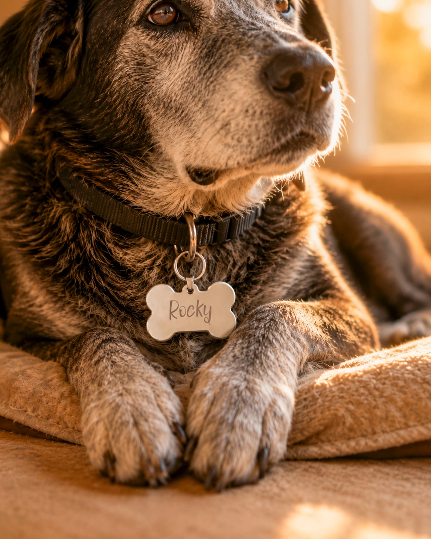 Placa para Mascota – Personalizada a Láser