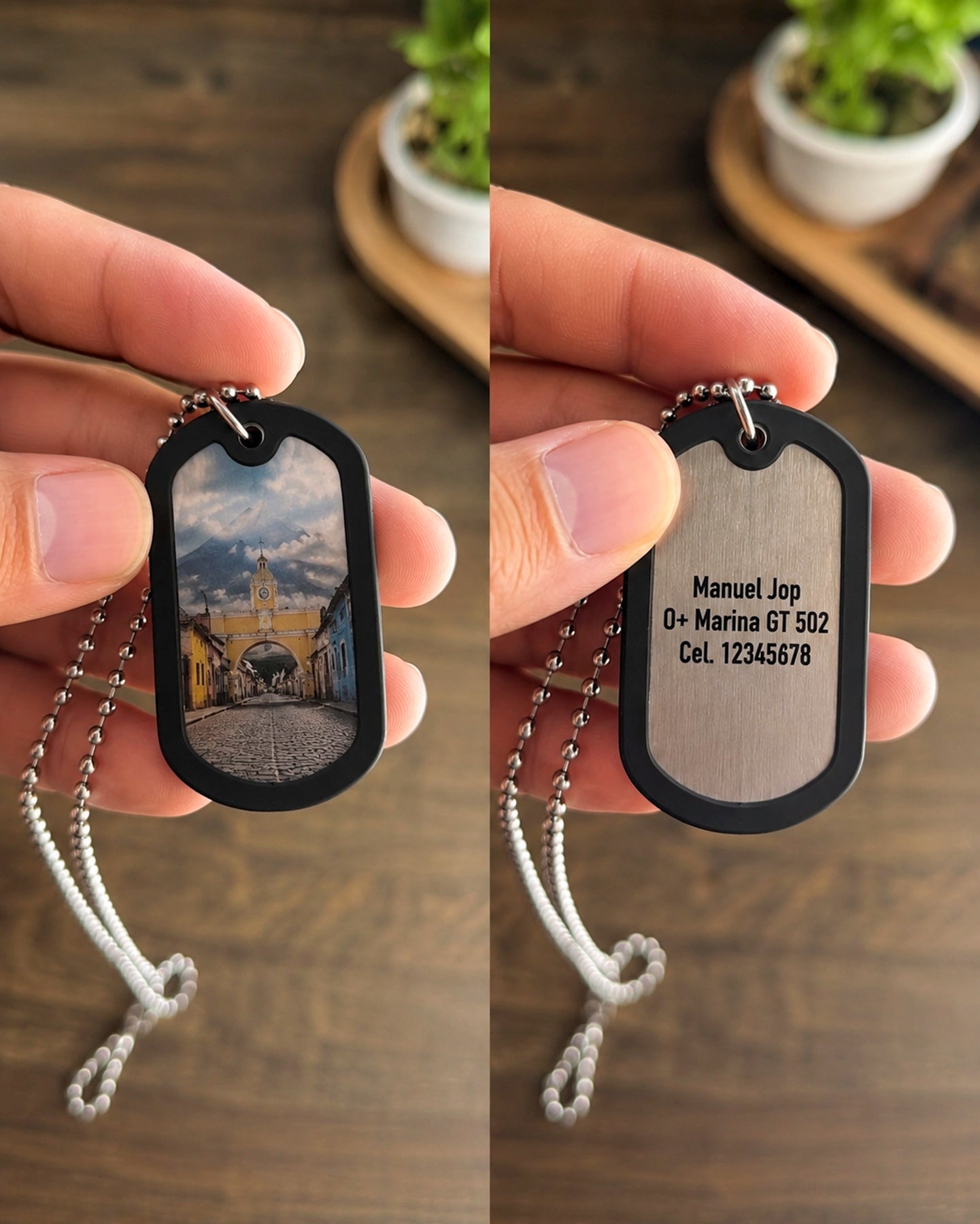Placa con Foto – Personalizada