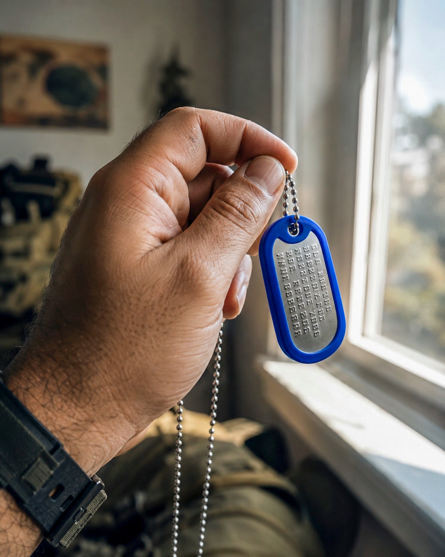 Placa Dog Tag Troquelada – Personalizada
