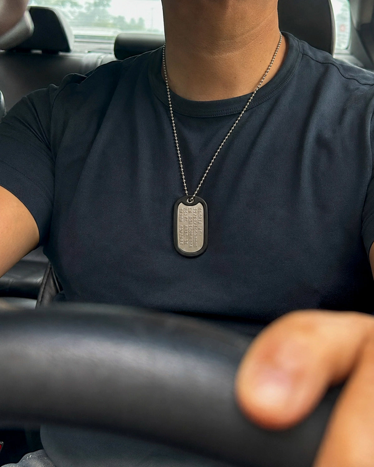 Placa Dog Tag Troquelada – Personalizada