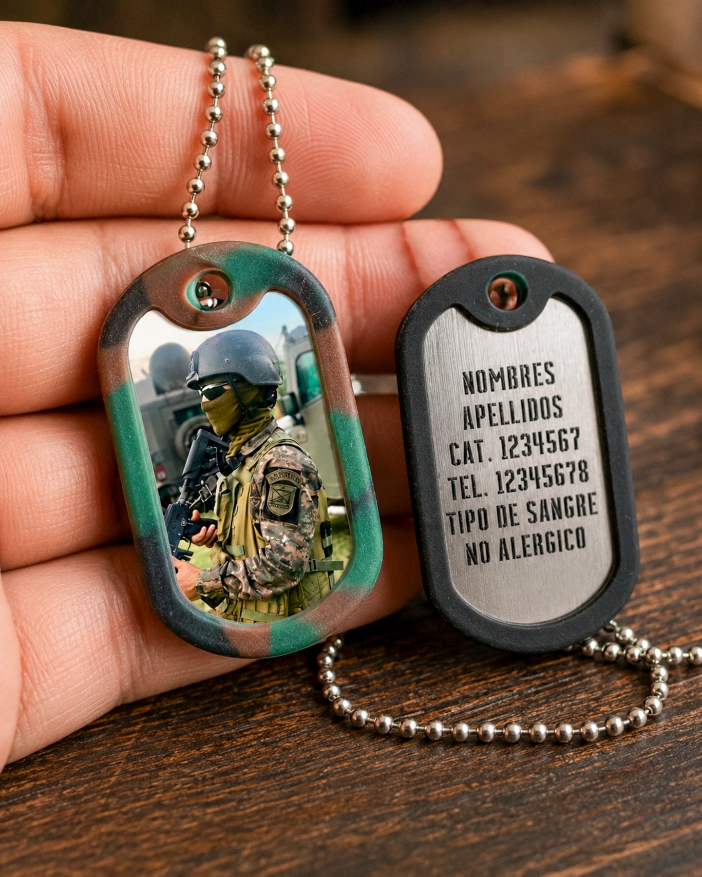Placa con Foto – Personalizada