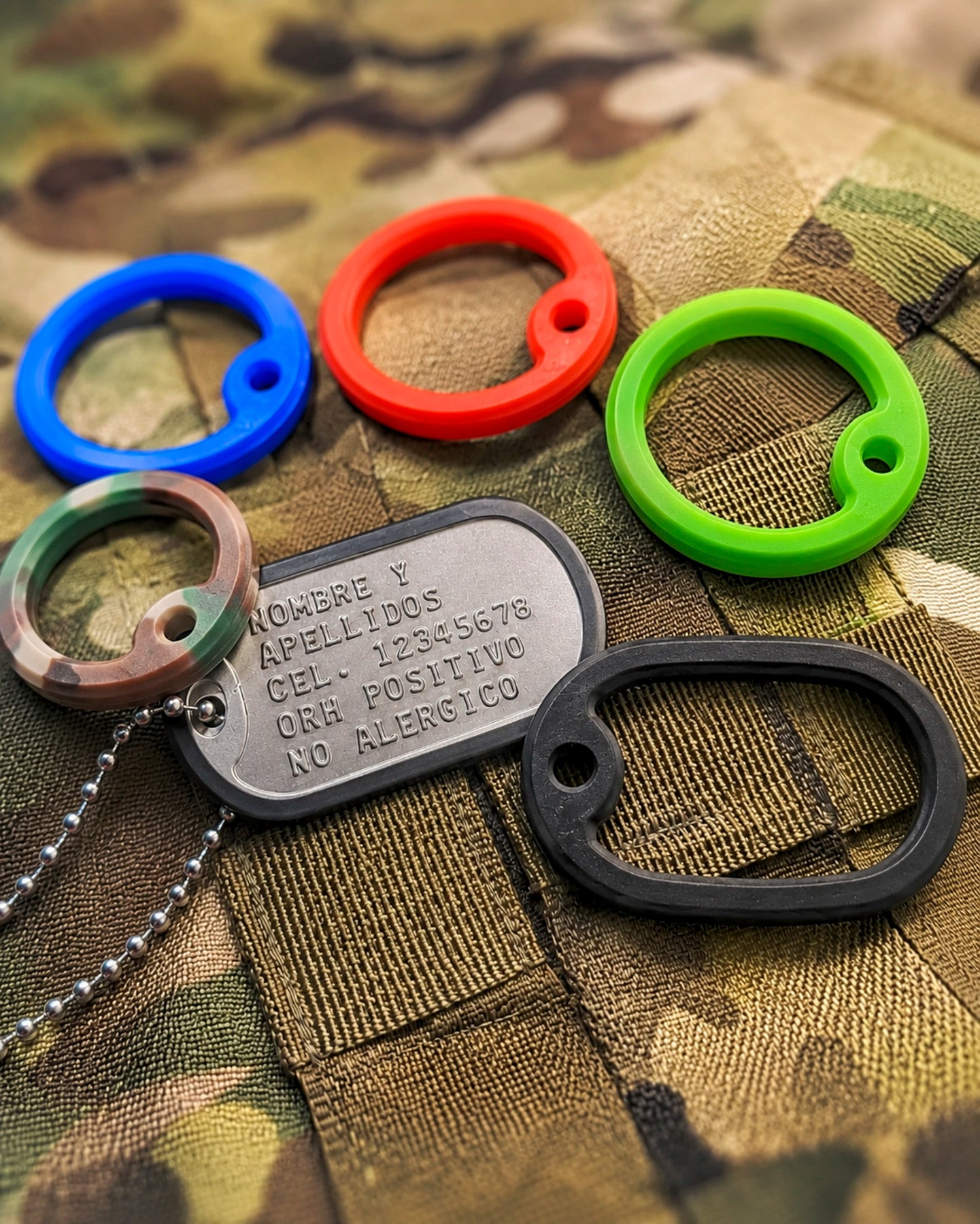 Placa Dog Tag Troquelada – Personalizada