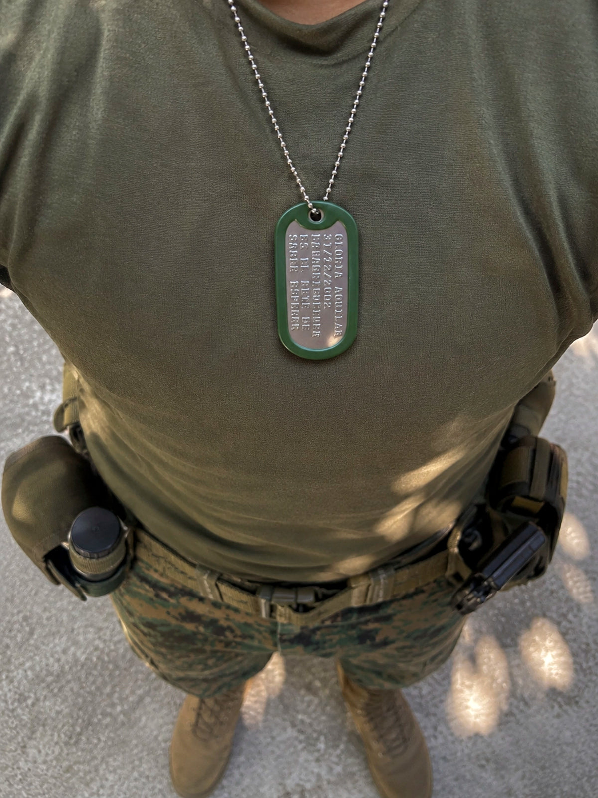 Placa Dog Tag Troquelada – Personalizada
