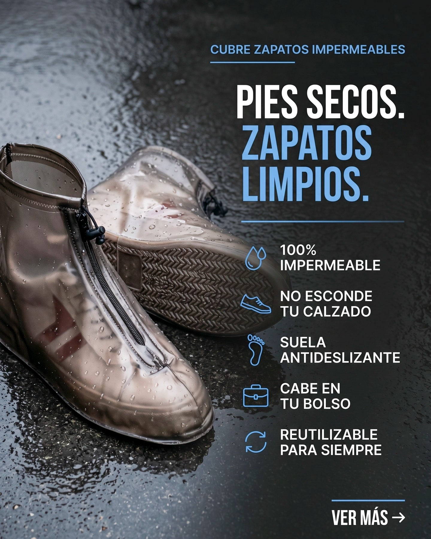 Cubrezapatos Impermeables – Protección Total