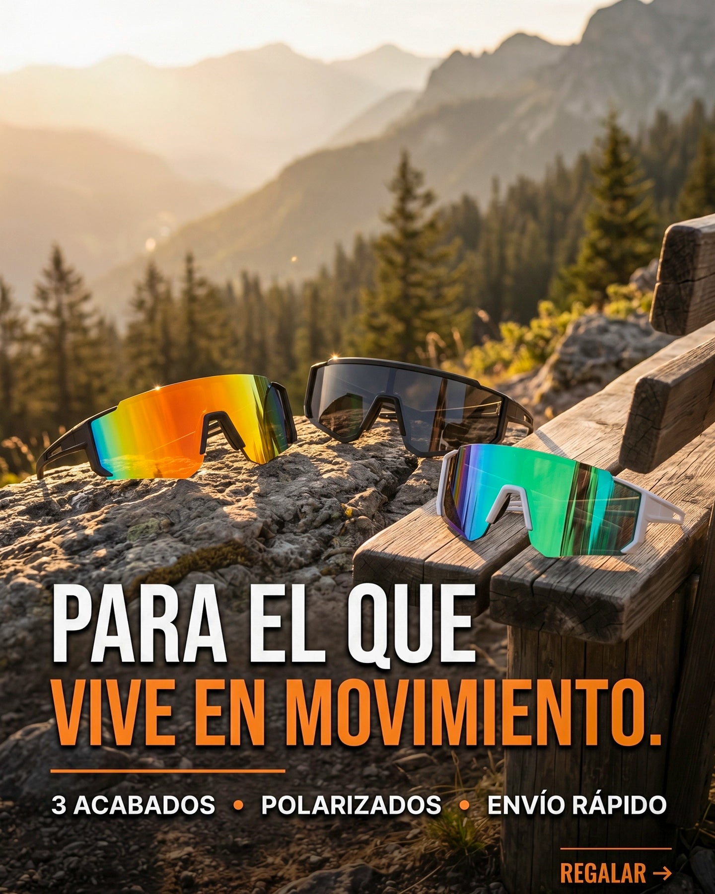Lentes Deportivos – Colección Velocidad