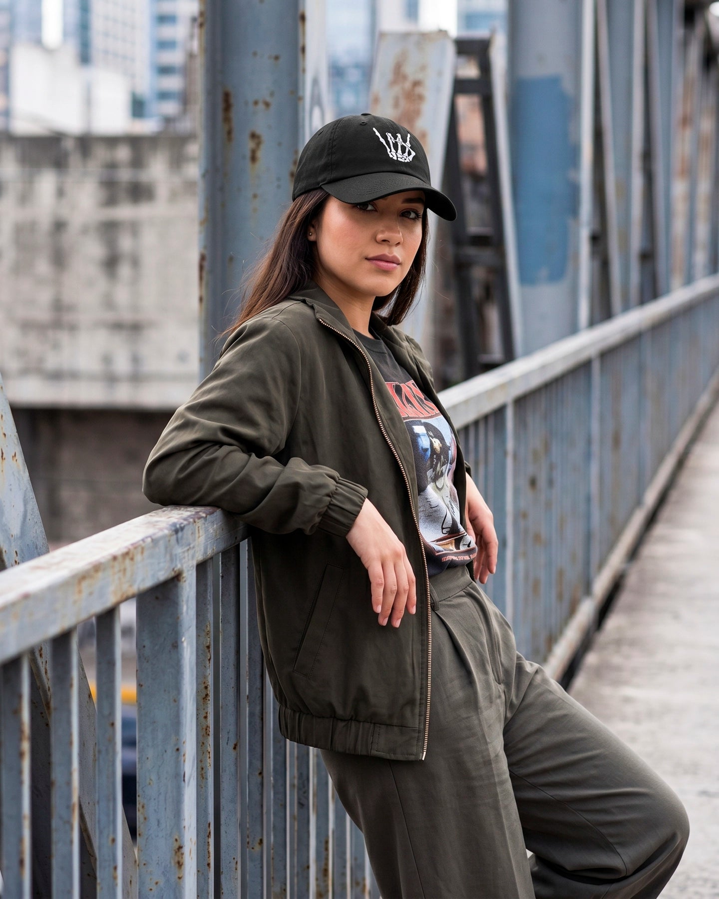 Gorra Mano Esqueleto