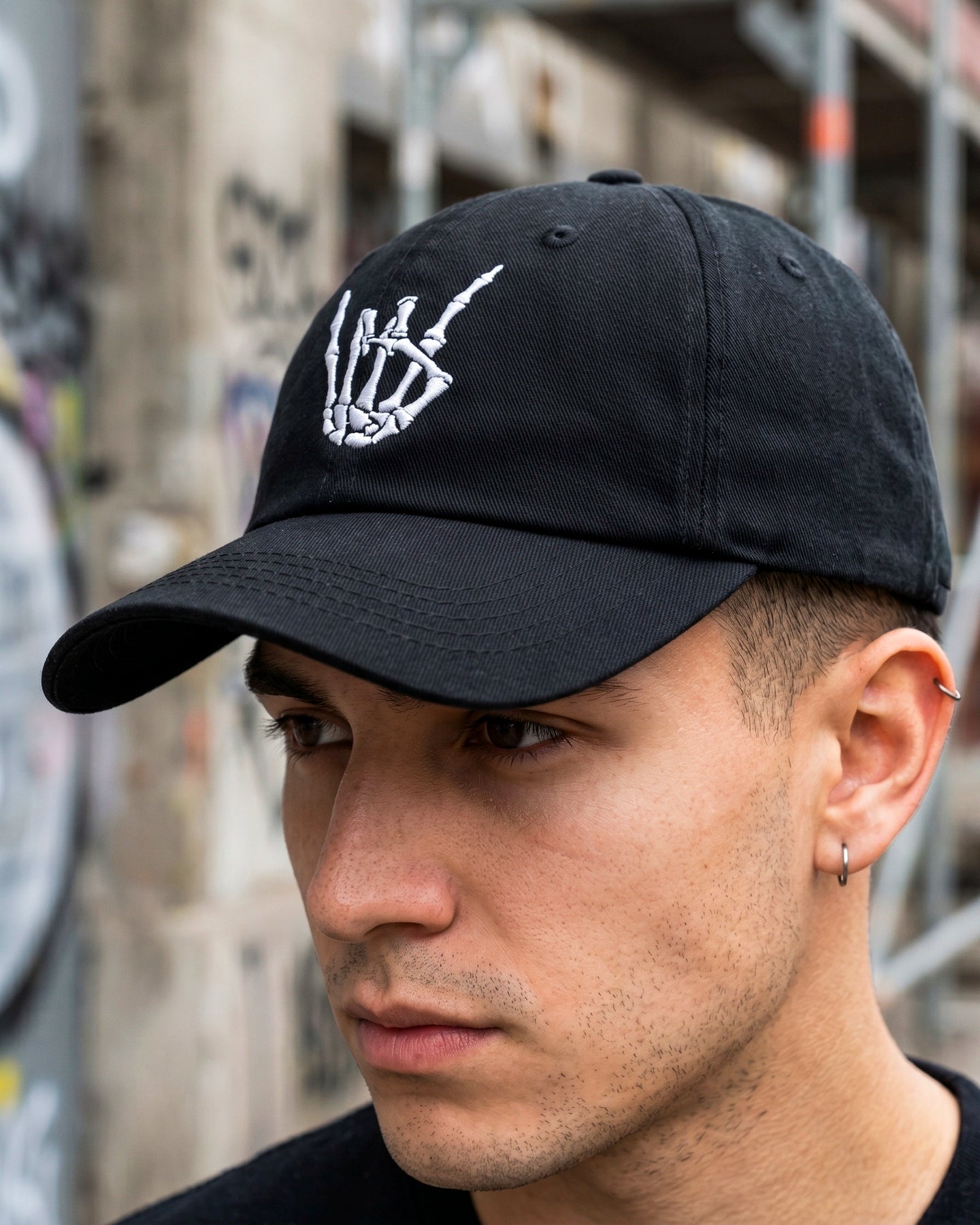 Gorra Mano Esqueleto