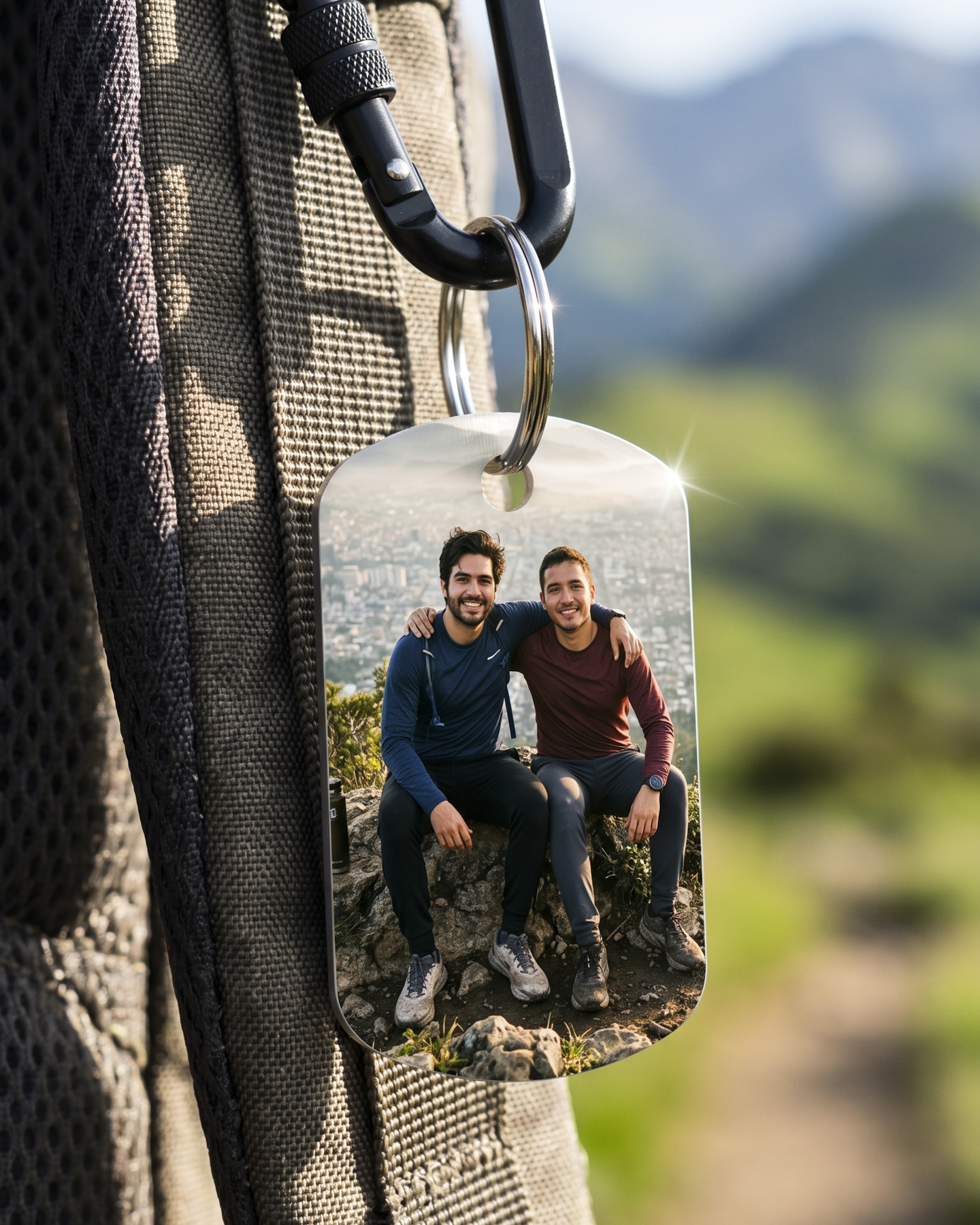 Llavero Personalizado – Foto y Mensaje