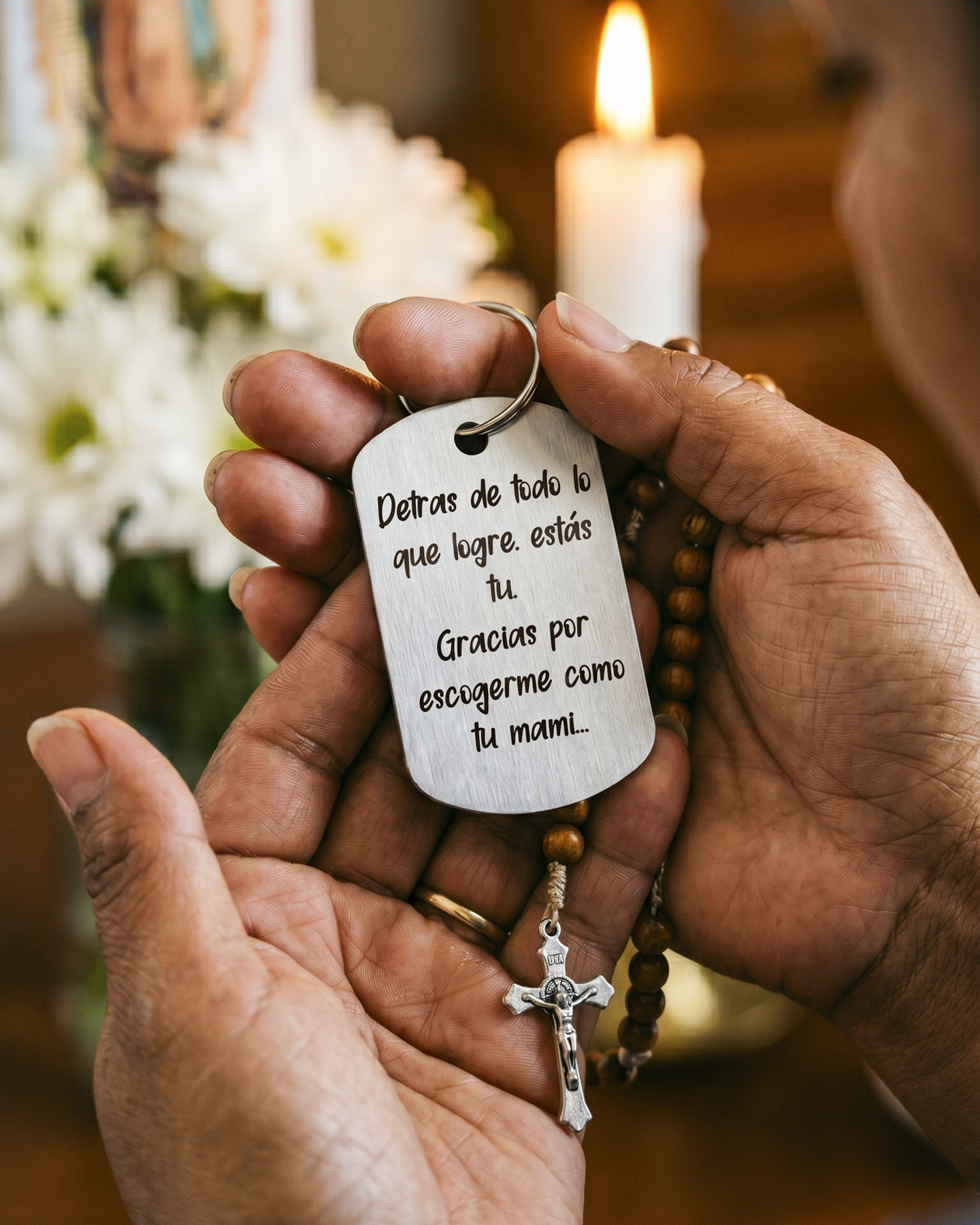 Llavero Personalizado – Foto y Mensaje